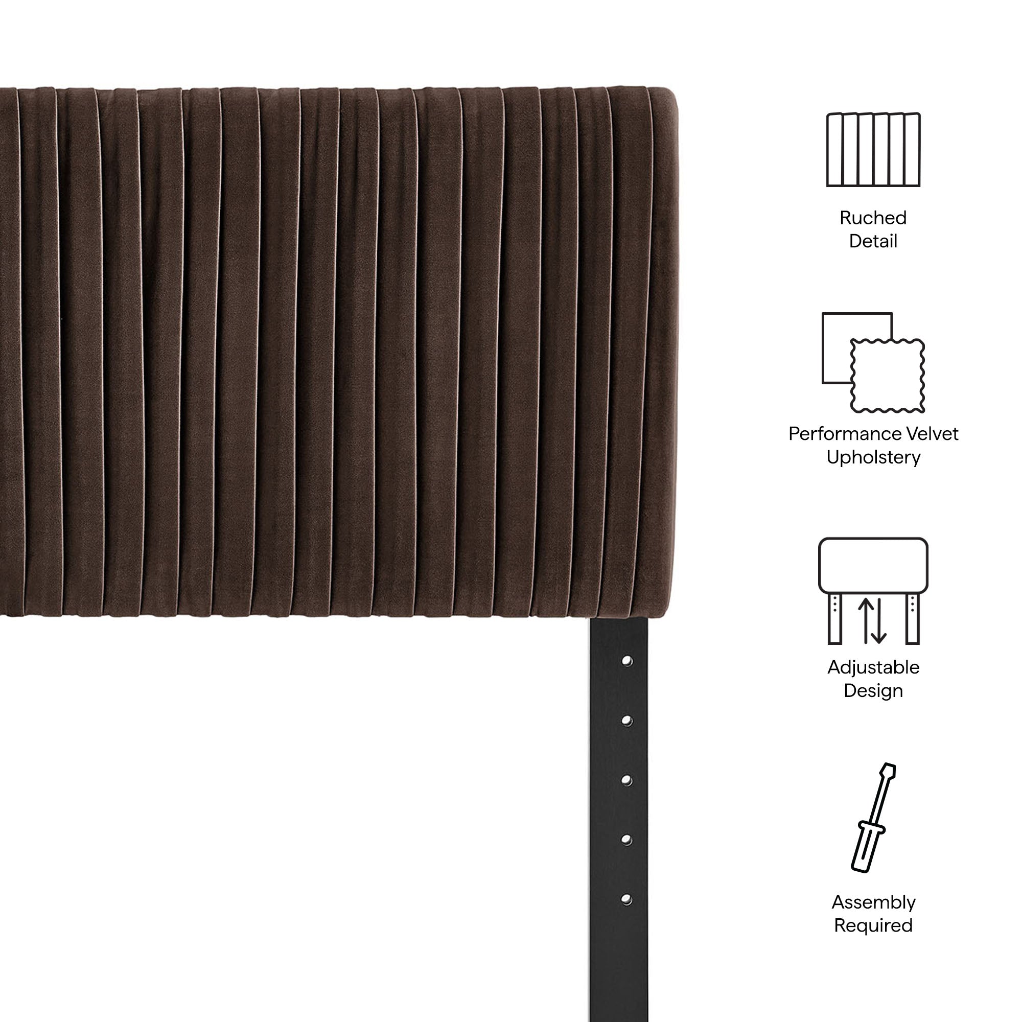 Eloise Stain-Resistant Performance Velvet Headboard