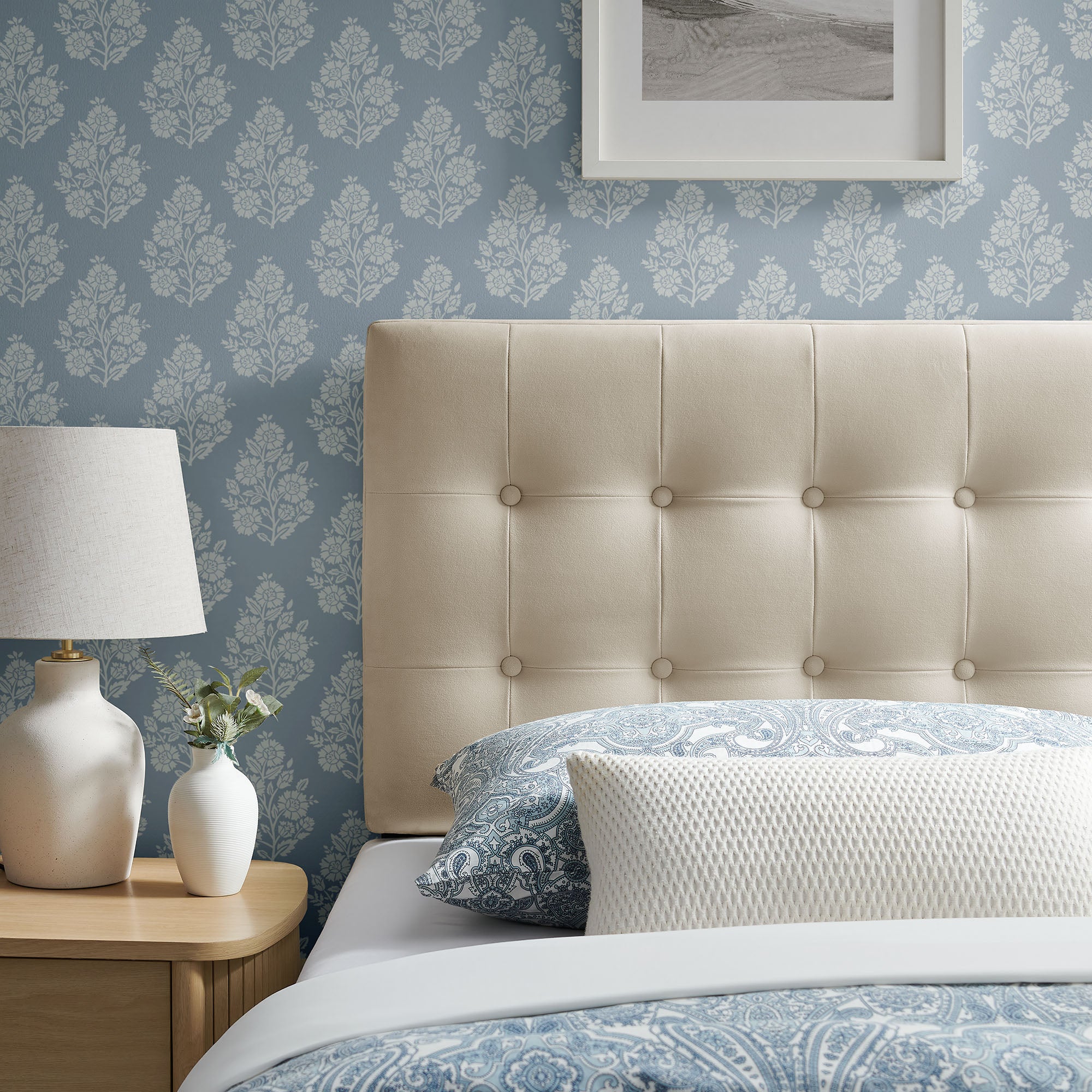 Emily Stain-Resistant Performance Velvet Headboard
