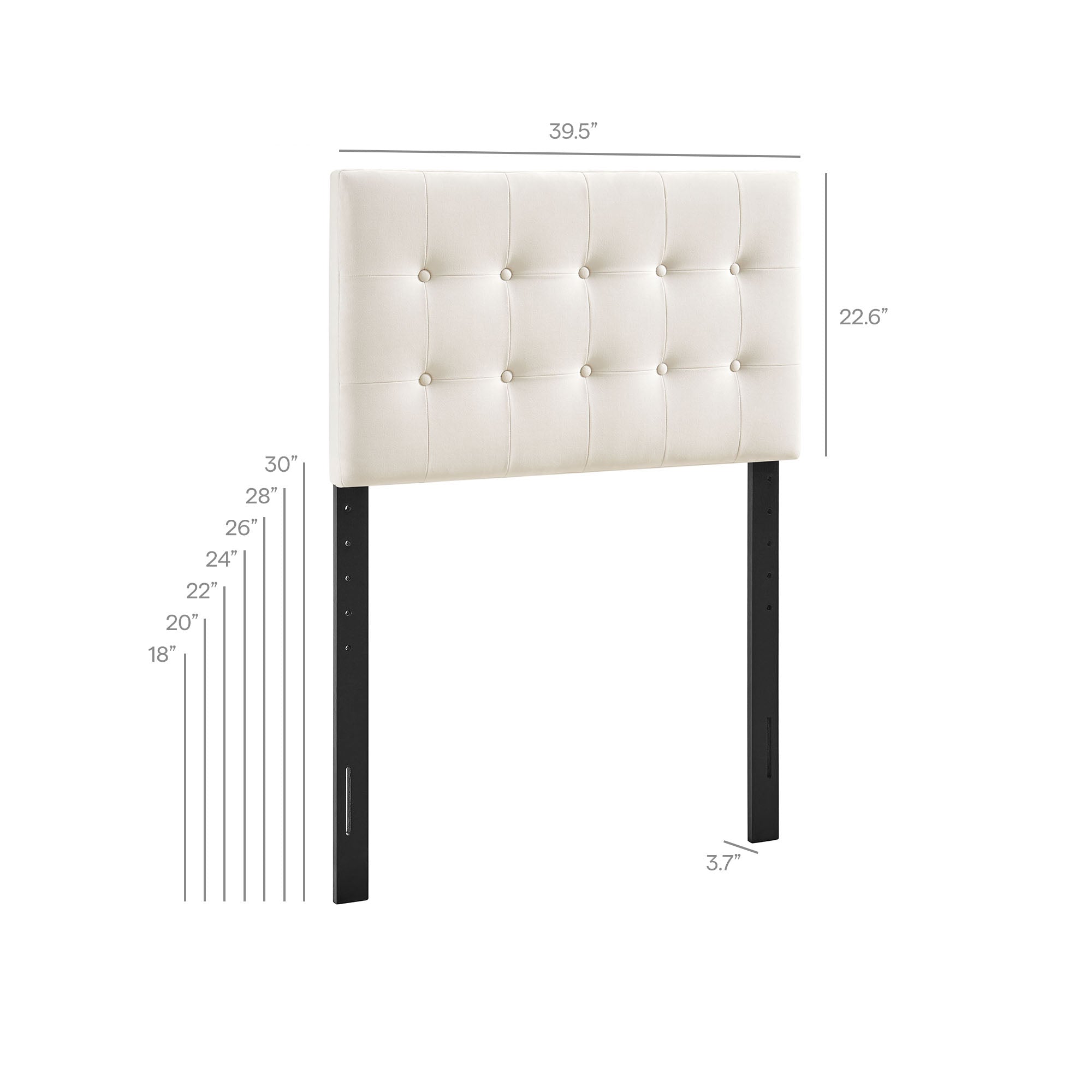 Emily Stain-Resistant Performance Velvet Headboard