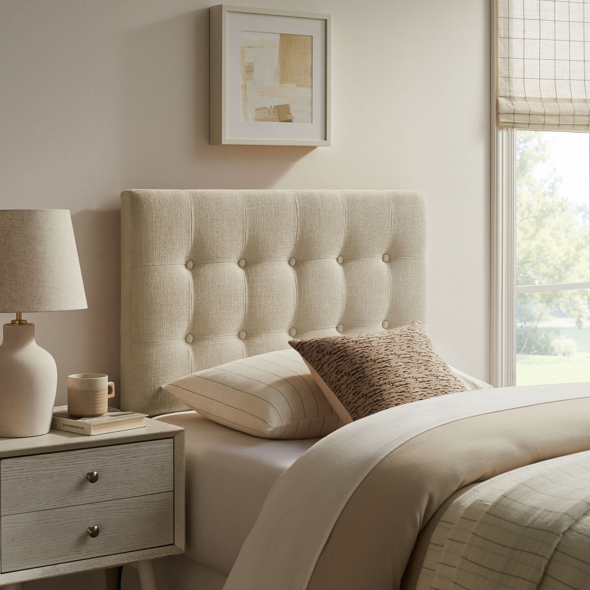 Emily Fabric Upholstered Headboard