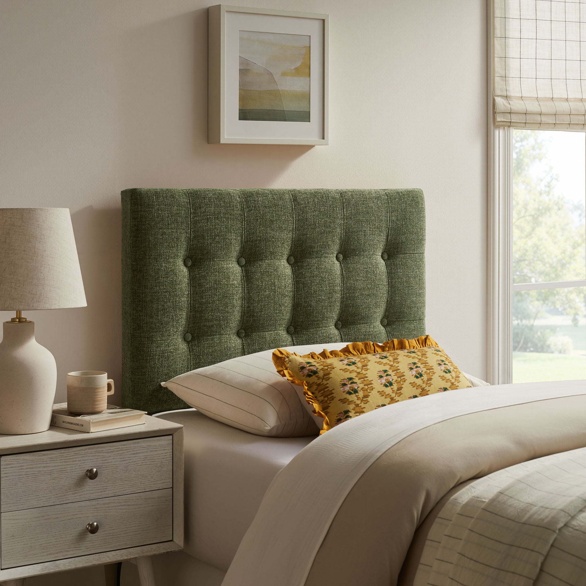 Emily Fabric Upholstered Headboard