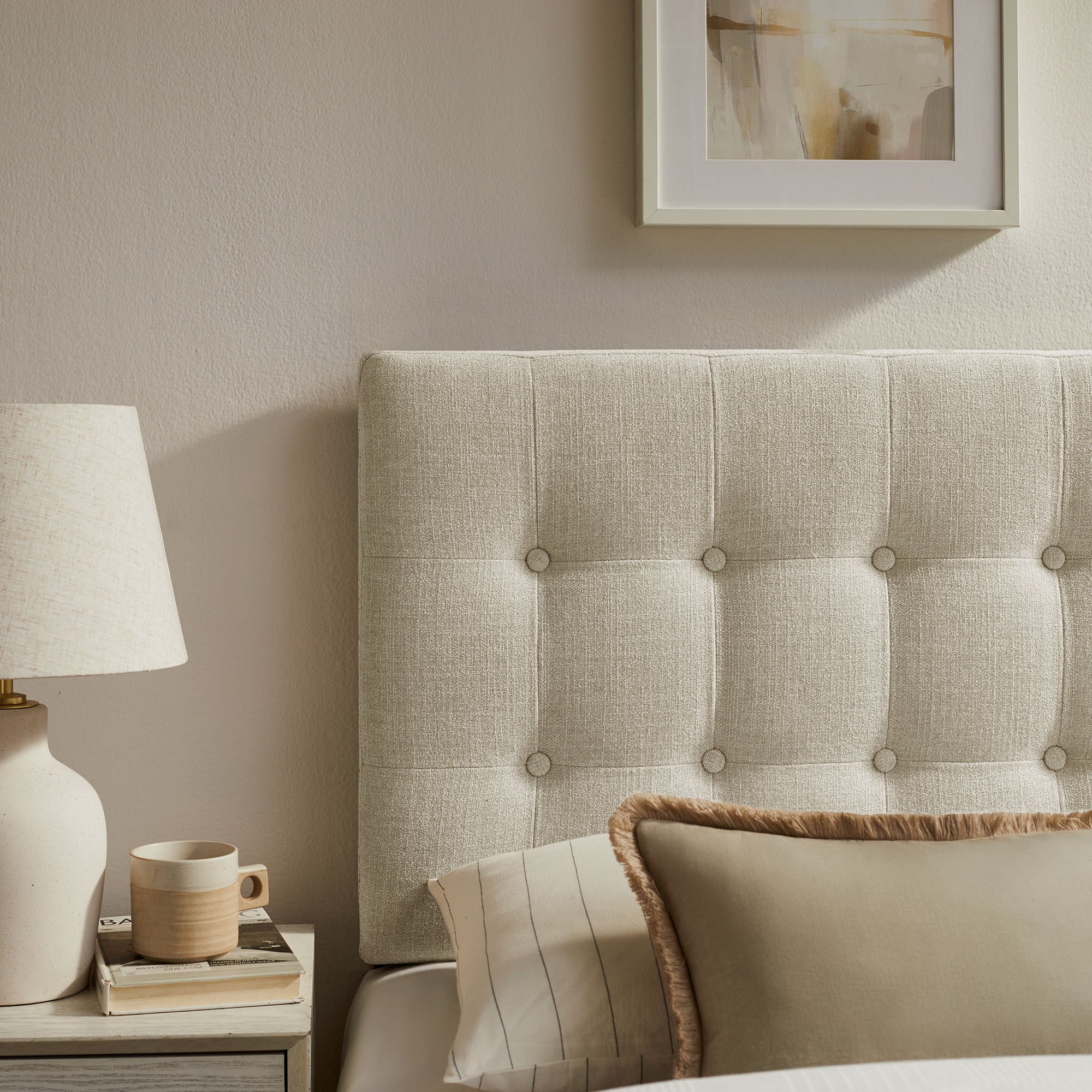 Emily Fabric Upholstered Headboard