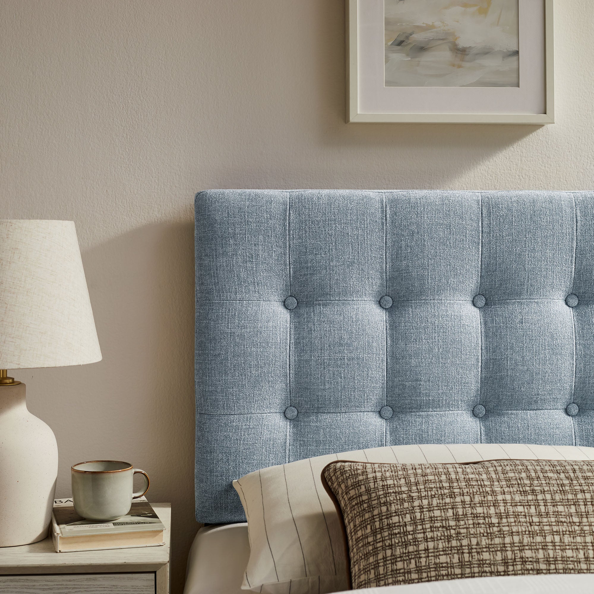 Emily Fabric Upholstered Headboard