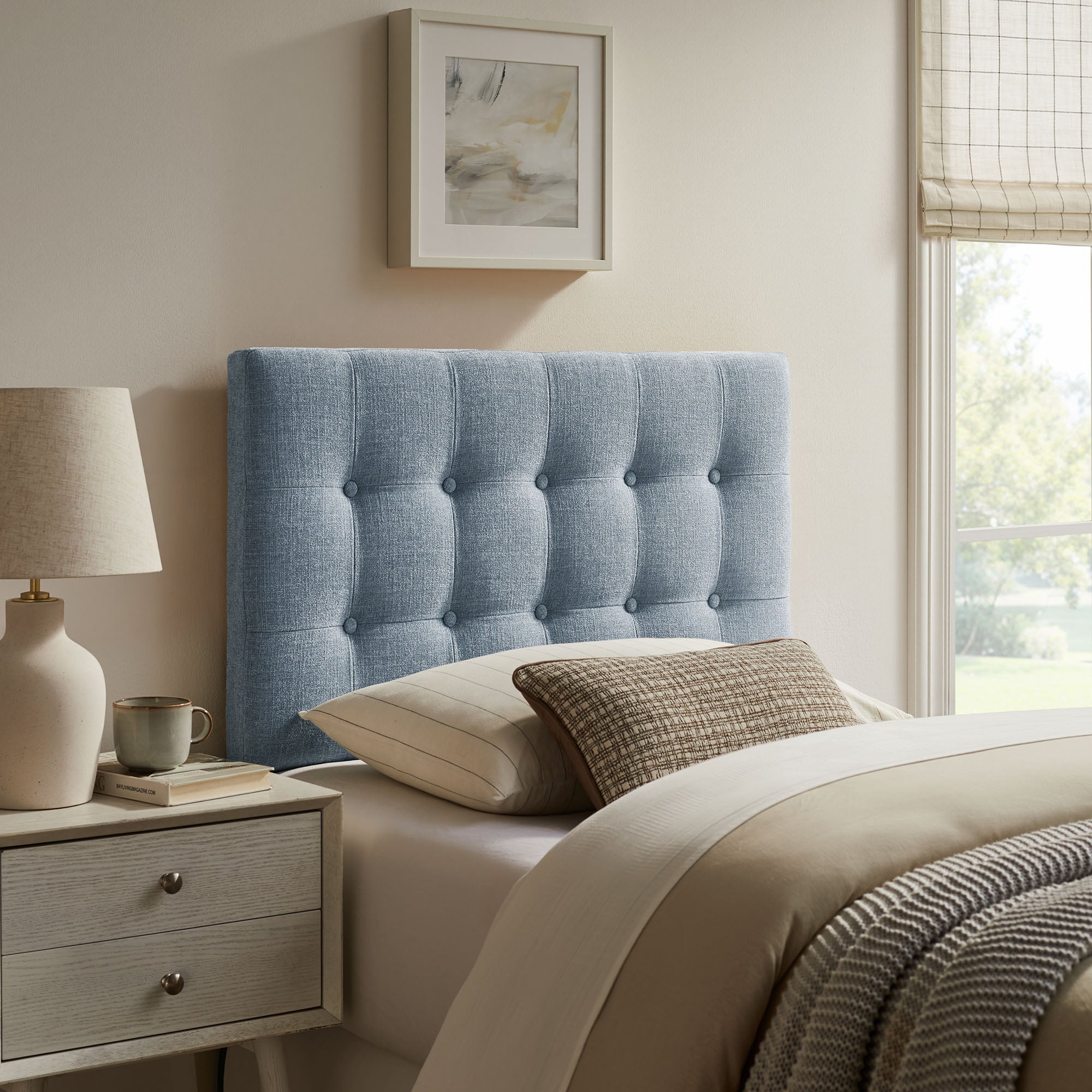 Emily Fabric Upholstered Headboard