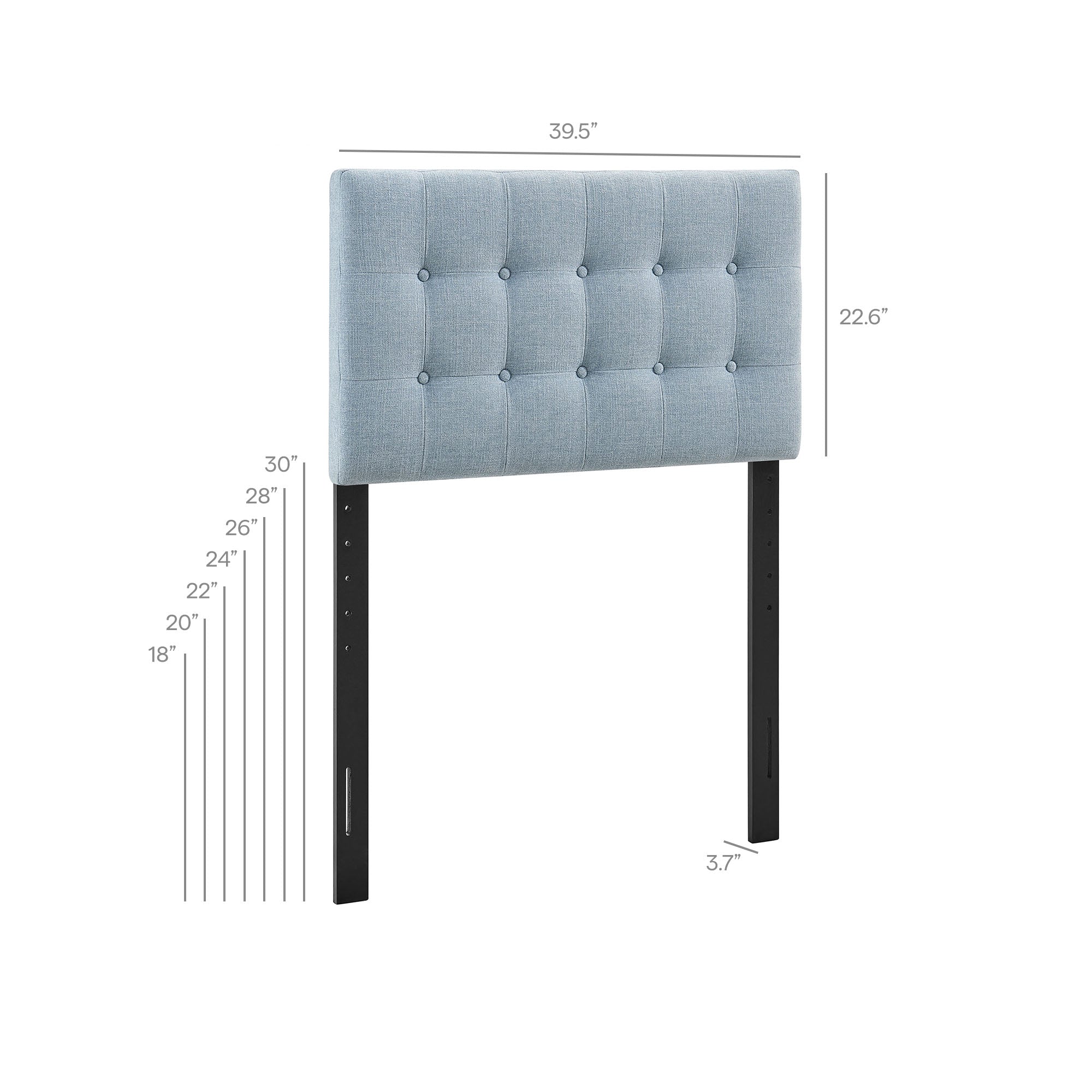 Emily Fabric Upholstered Headboard
