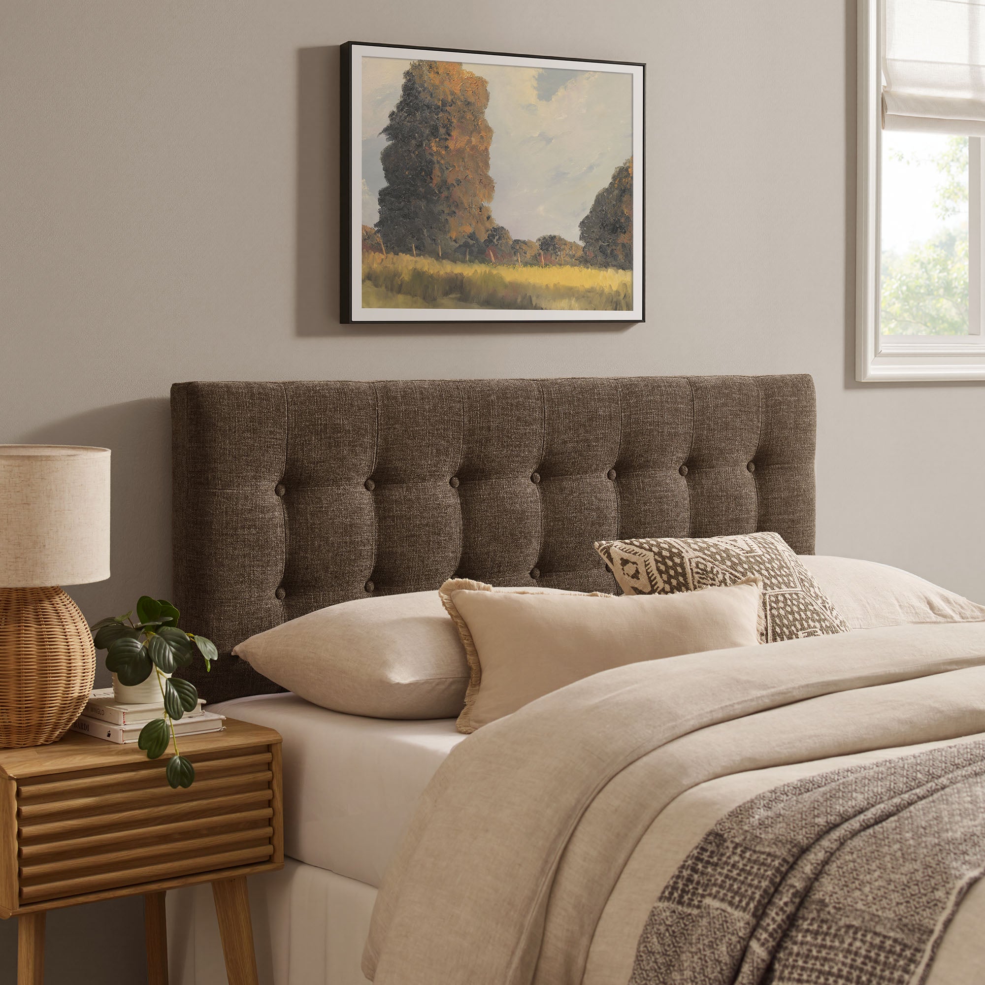 Emily Fabric Upholstered Headboard