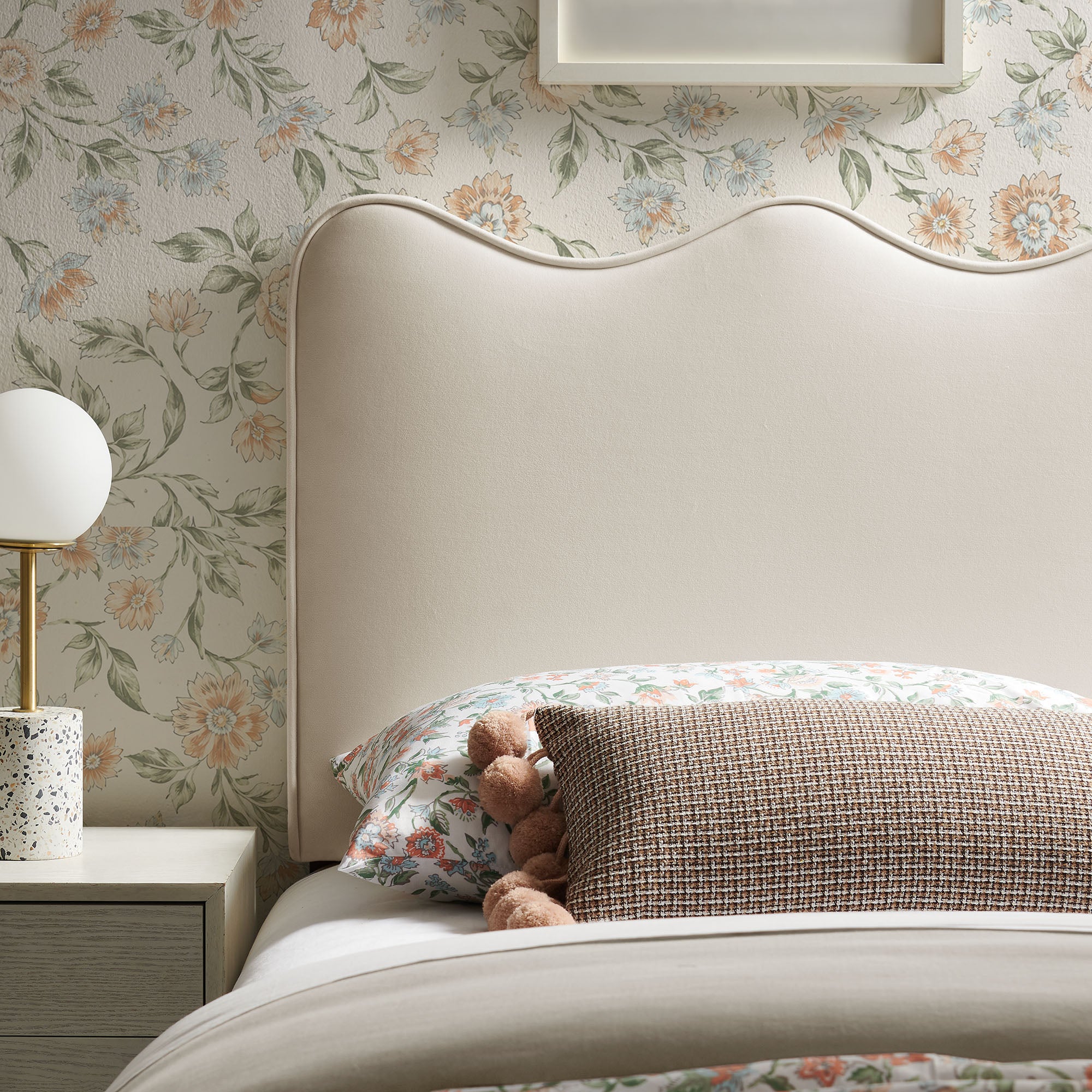 Athena Stain-Resistant Performance Velvet Headboard