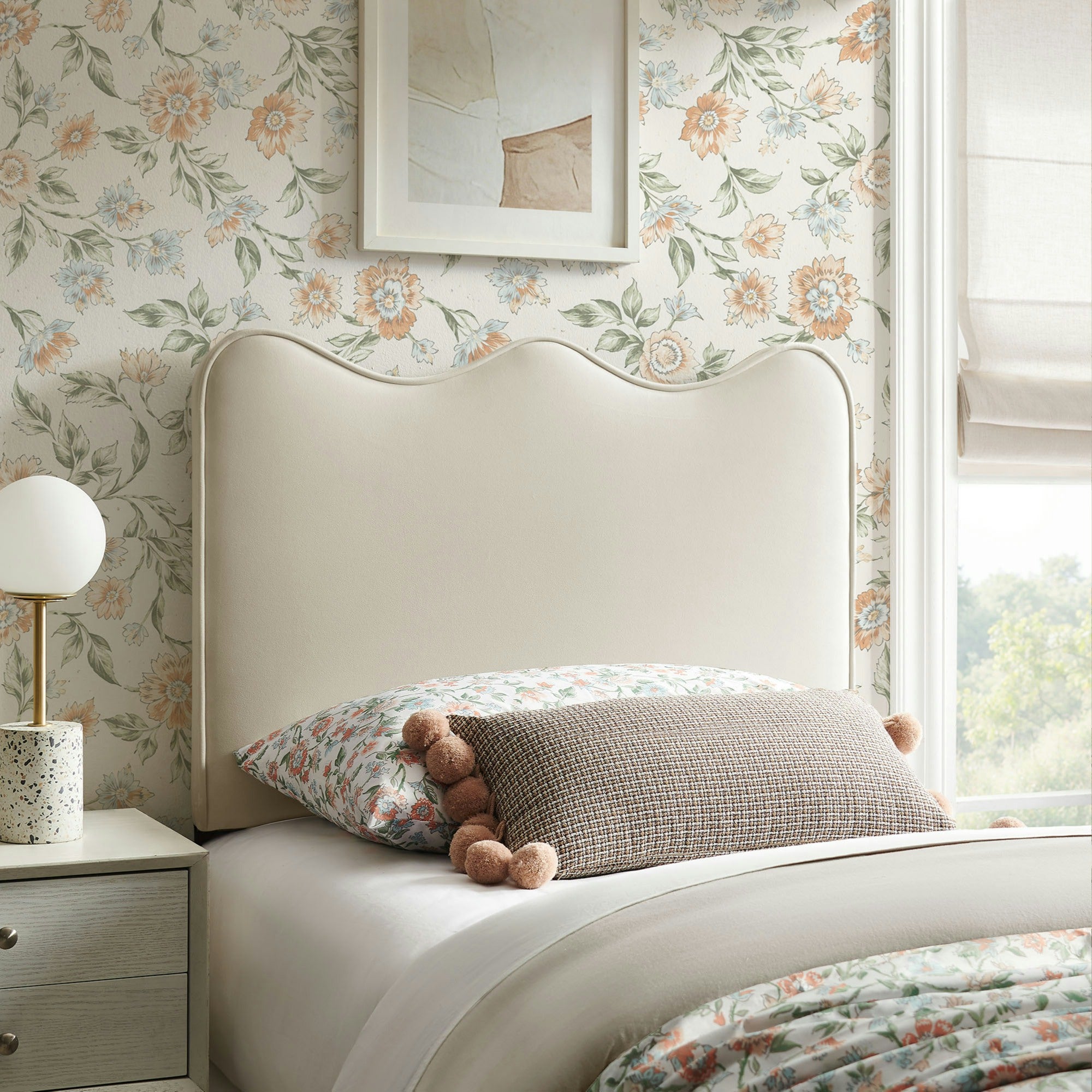 Athena Stain-Resistant Performance Velvet Headboard
