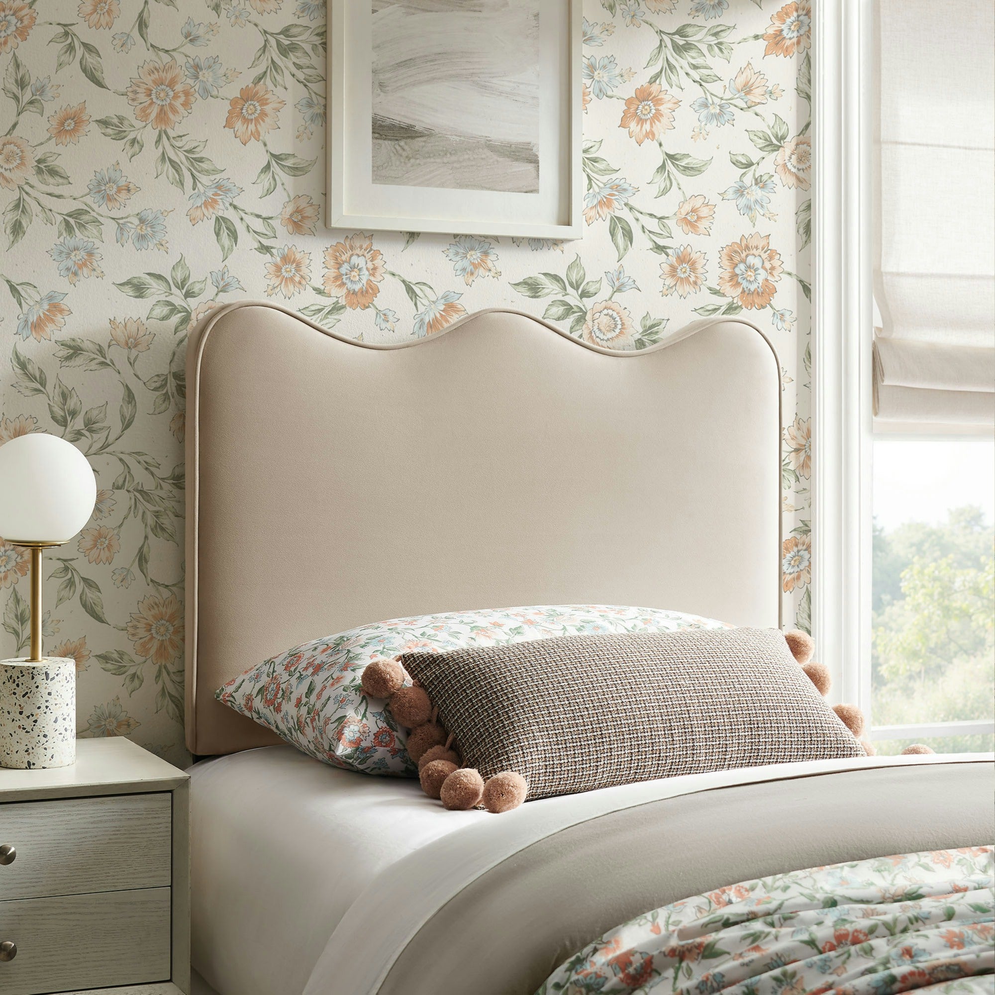 Athena Stain-Resistant Performance Velvet Headboard