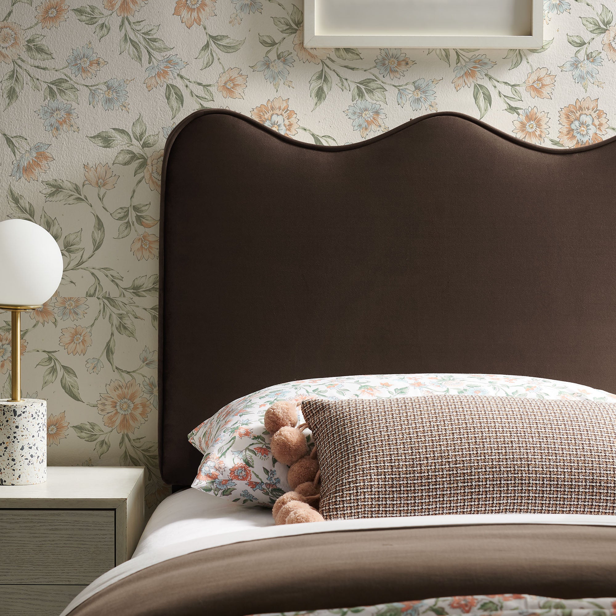 Athena Stain-Resistant Performance Velvet Headboard