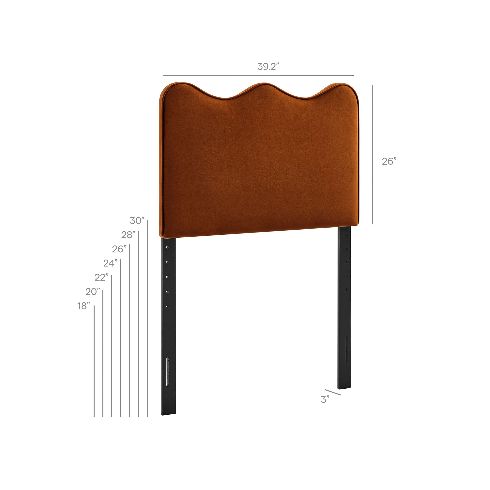 Athena Stain-Resistant Performance Velvet Headboard