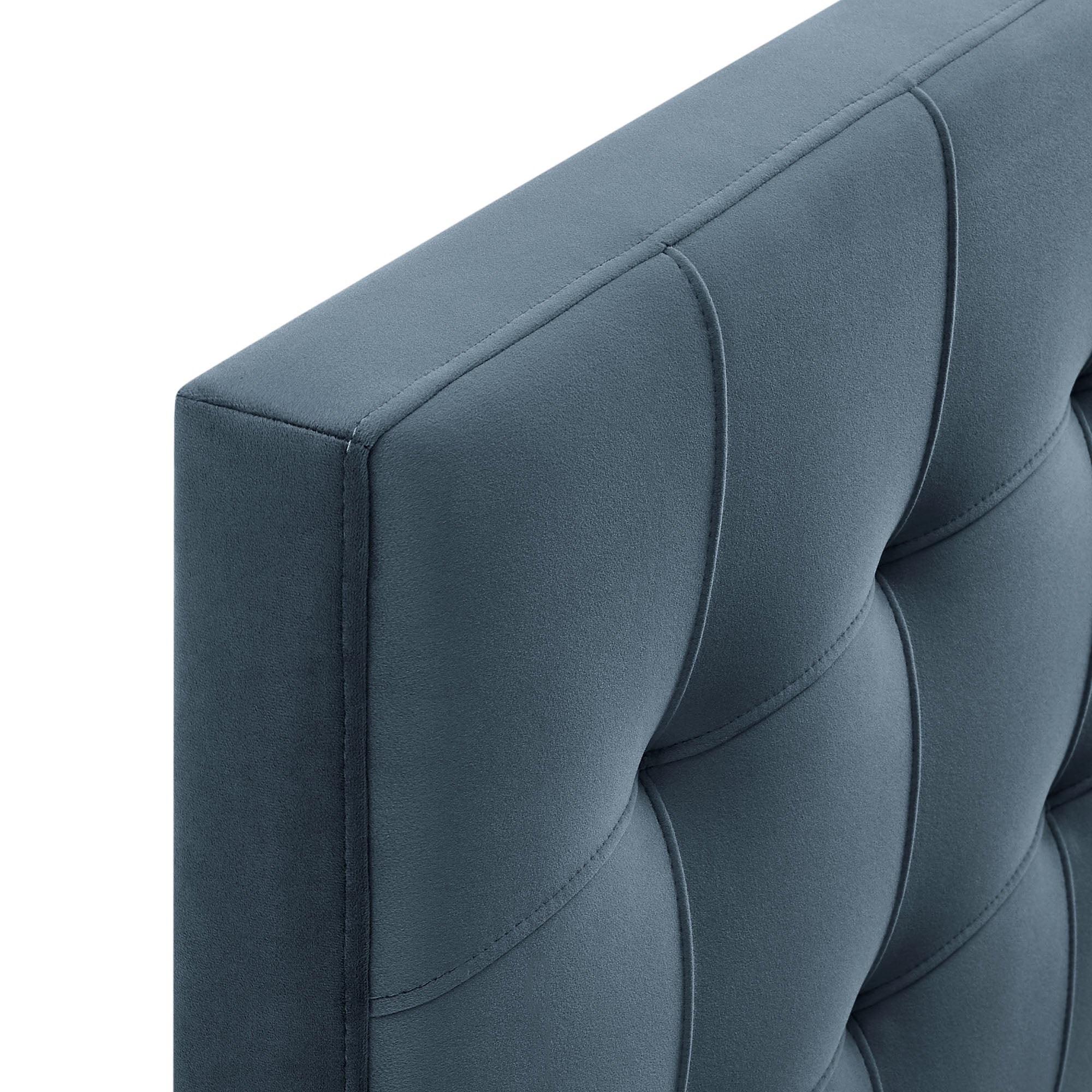 Lily Stain-Resistant Performance Velvet Size Headboard