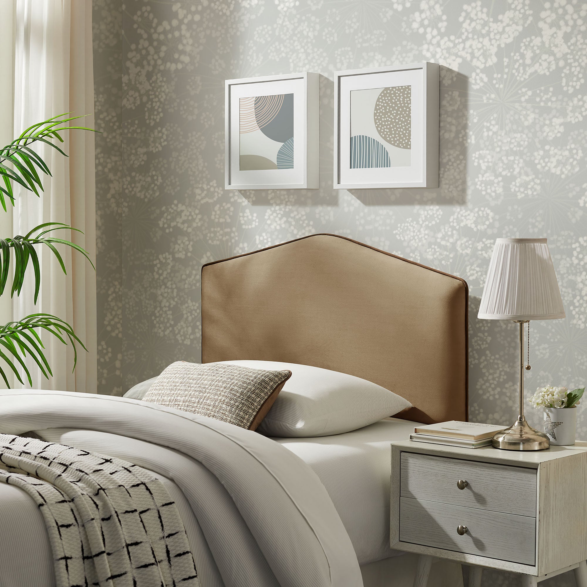 Cosette Performance Velvet Size Headboard