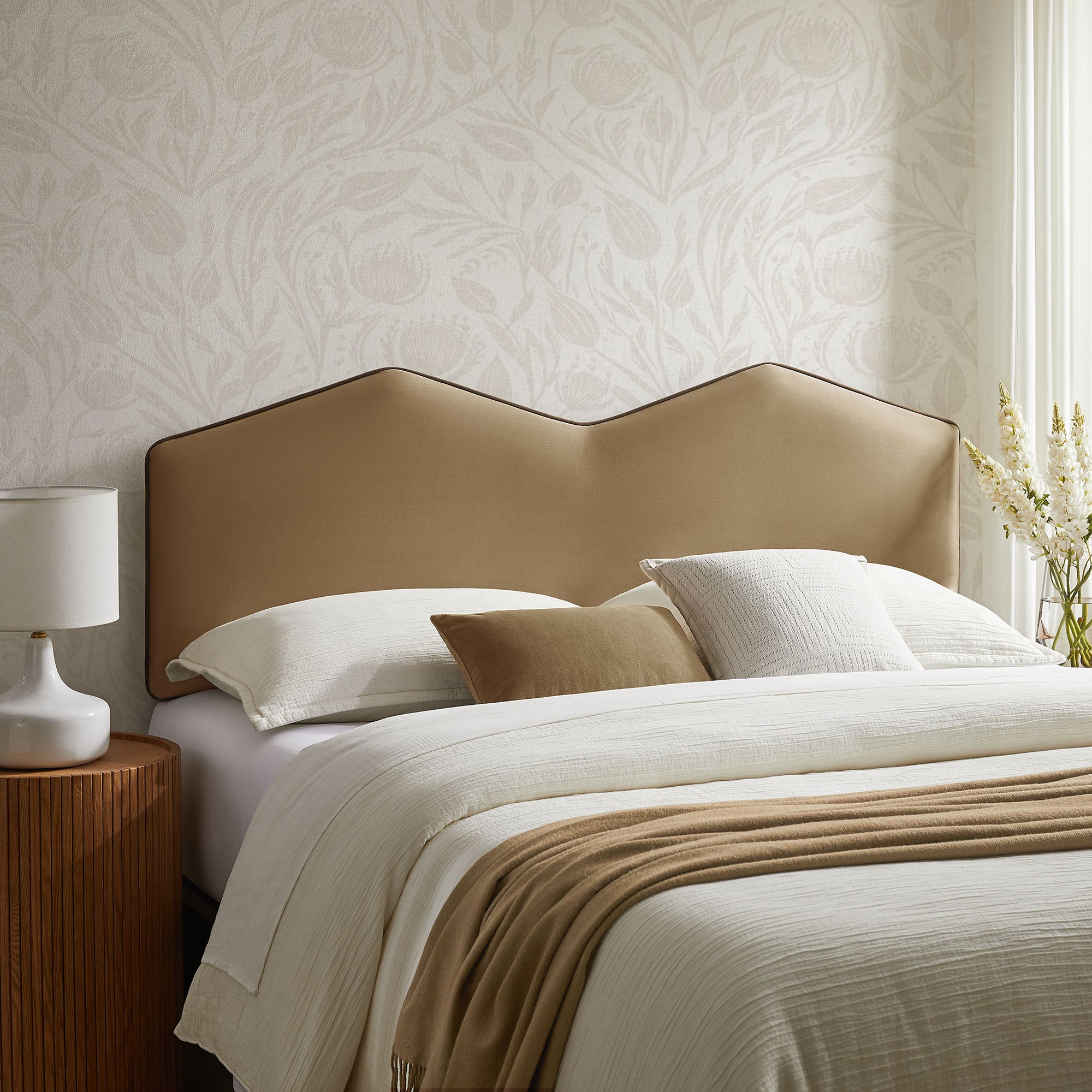 Cosette Performance Velvet Size Headboard