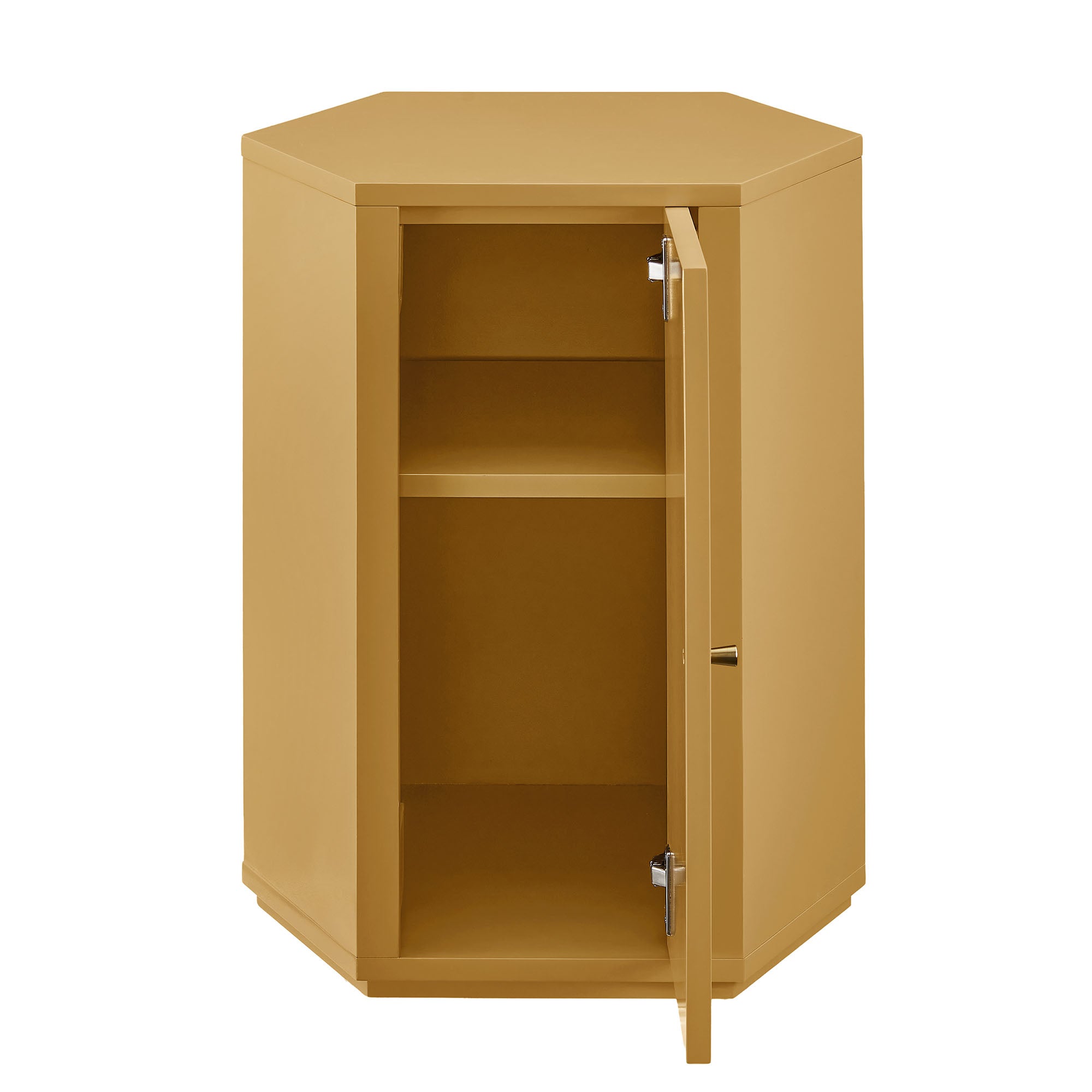 Kade Faceted Semi-Gloss Side Table