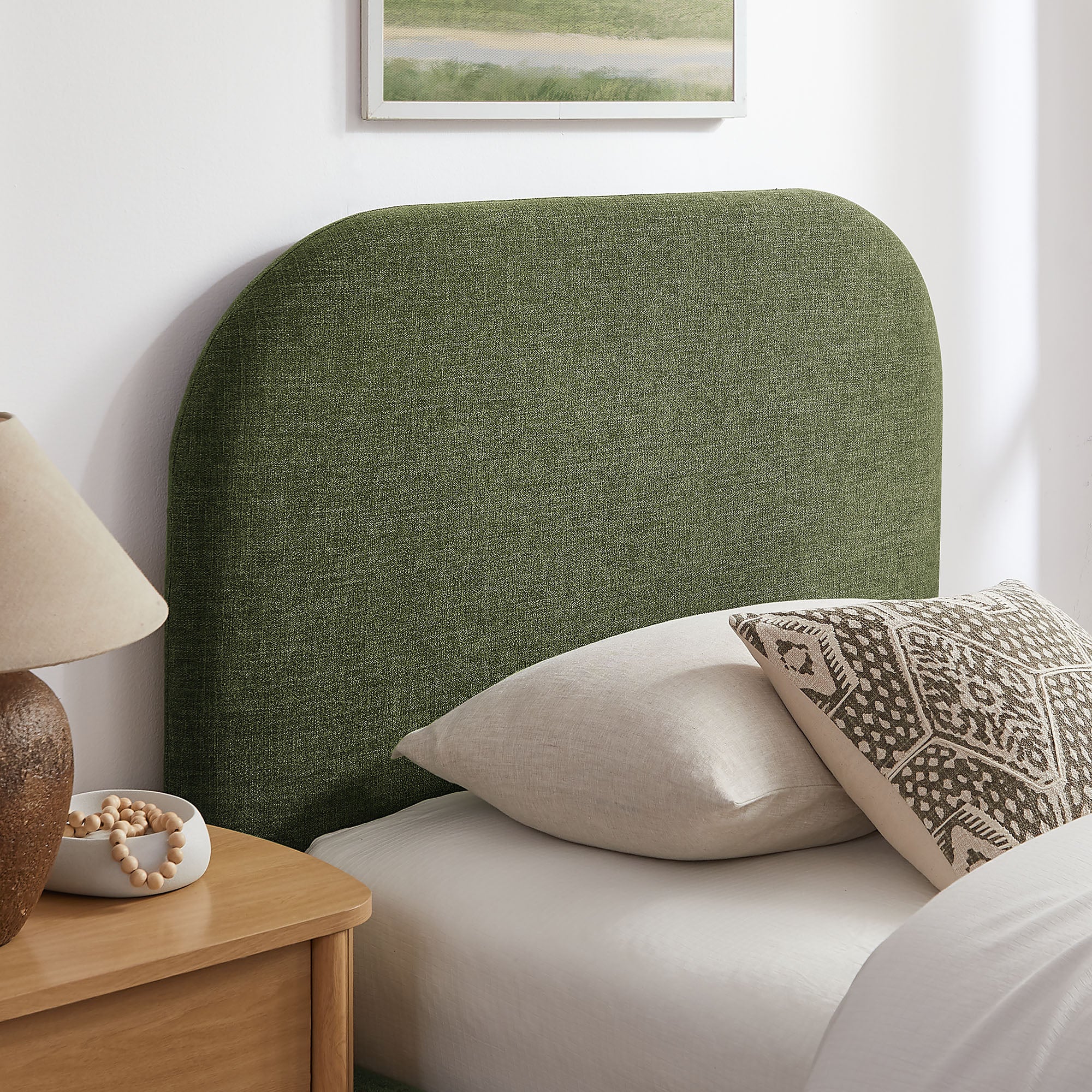 Keynote Fabric Upholstered Storage Platform Bed Frame