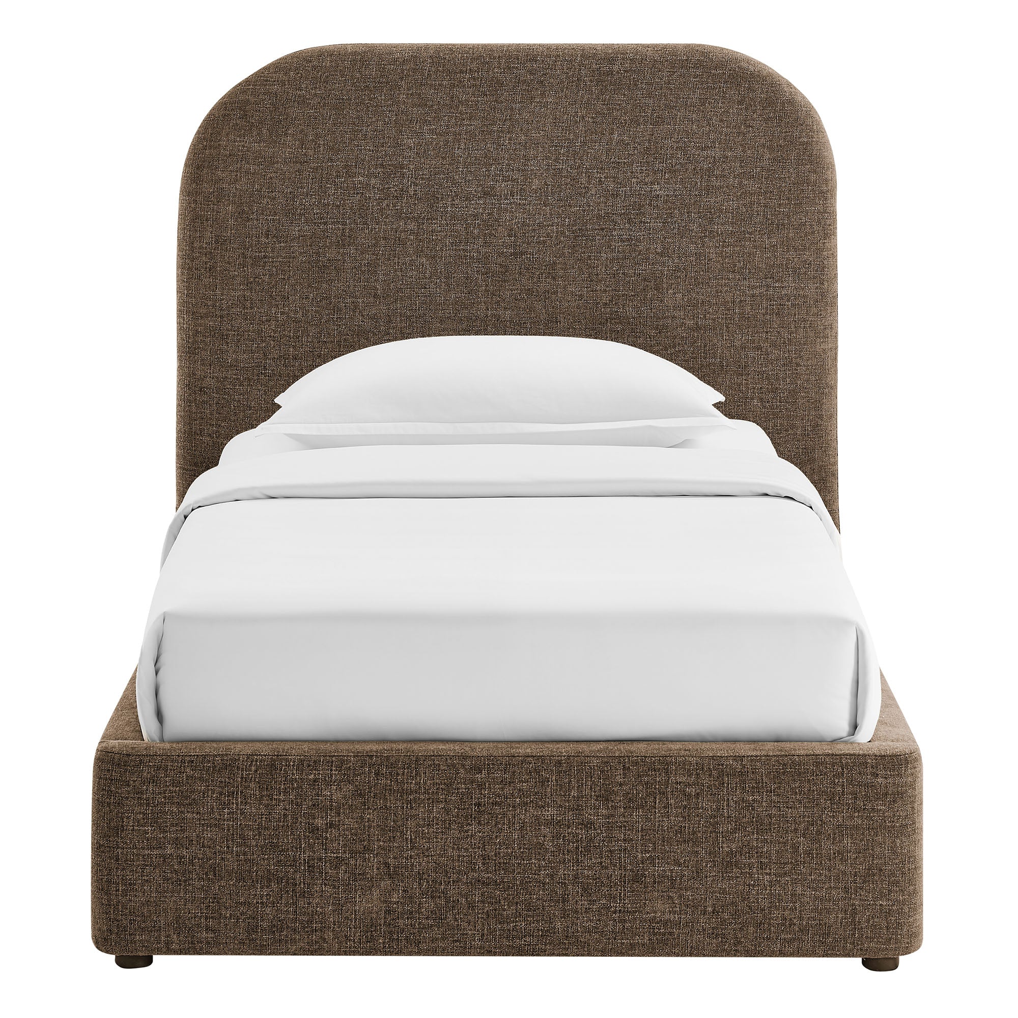 Keynote Fabric Upholstered Storage Platform Bed Frame