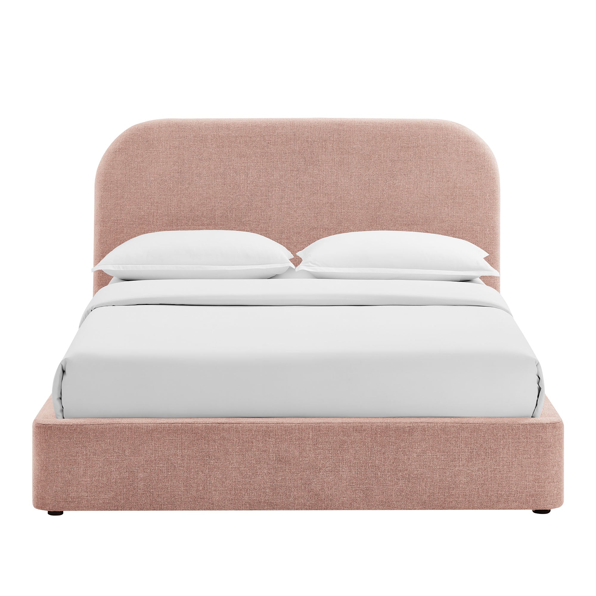Keynote Fabric Upholstered Storage Platform Bed Frame