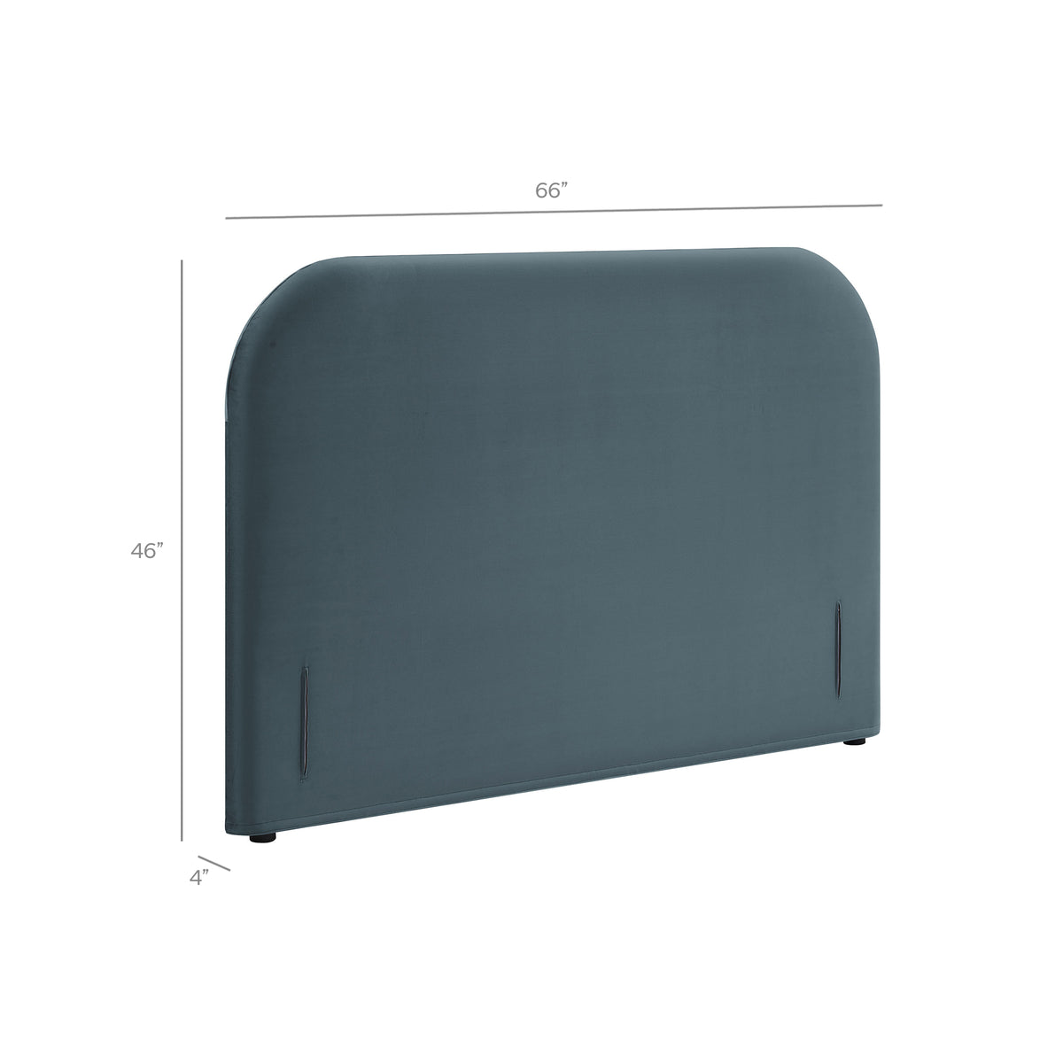 Keynote Stain-Resistant Performance Velvet Headboard