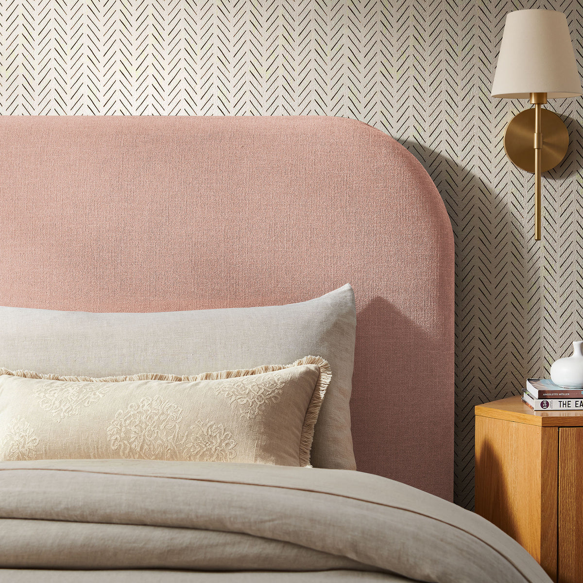 Keynote Upholstered Fabric Headboard