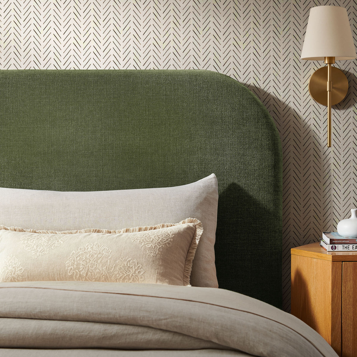 Keynote Upholstered Fabric Headboard