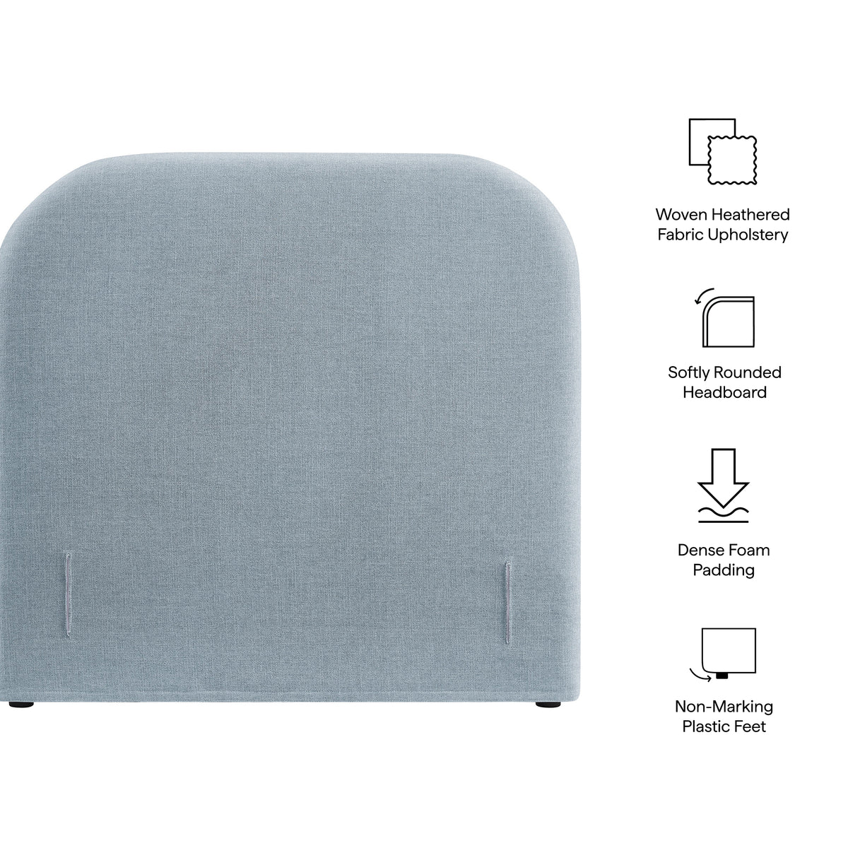 Keynote Upholstered Fabric Headboard
