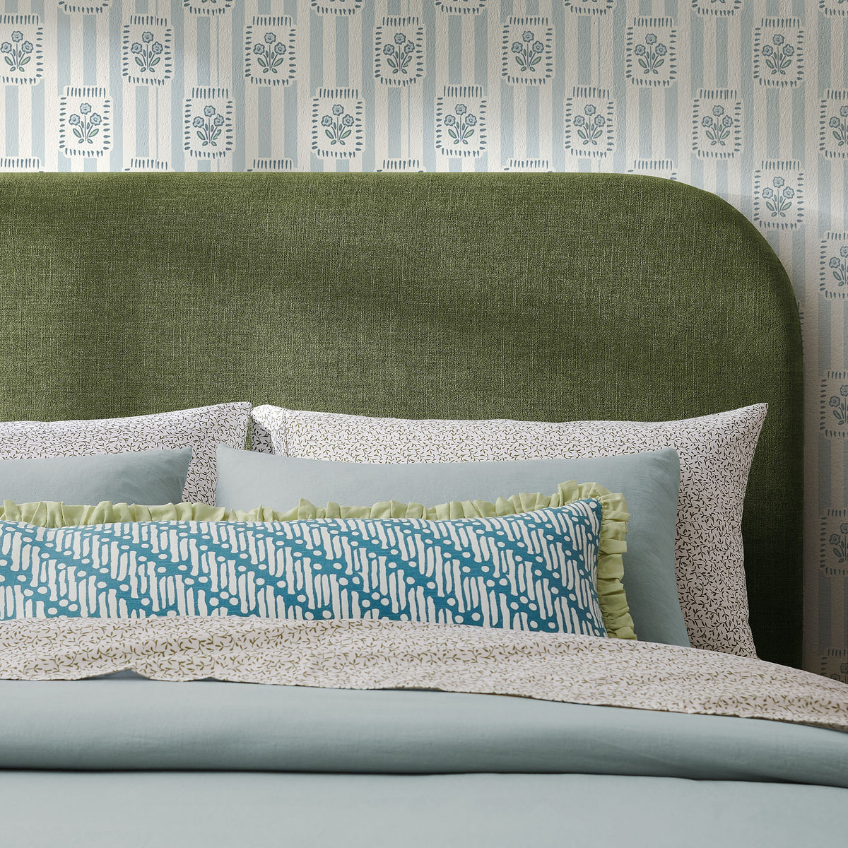 Keynote Upholstered Fabric Headboard