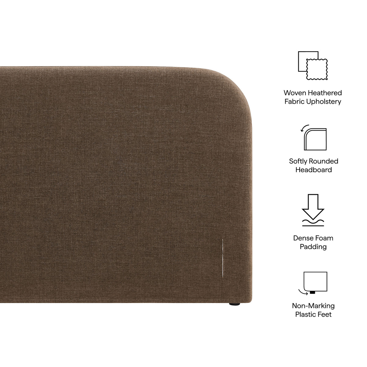 Keynote Upholstered Fabric Headboard