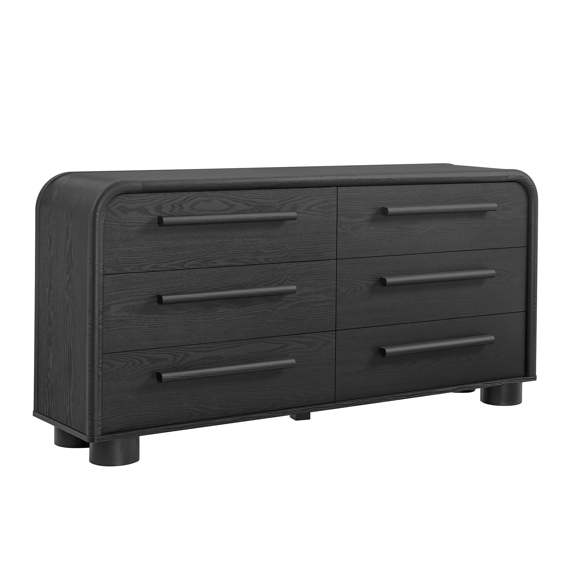Bellamy Curved 6-Drawer Dresser