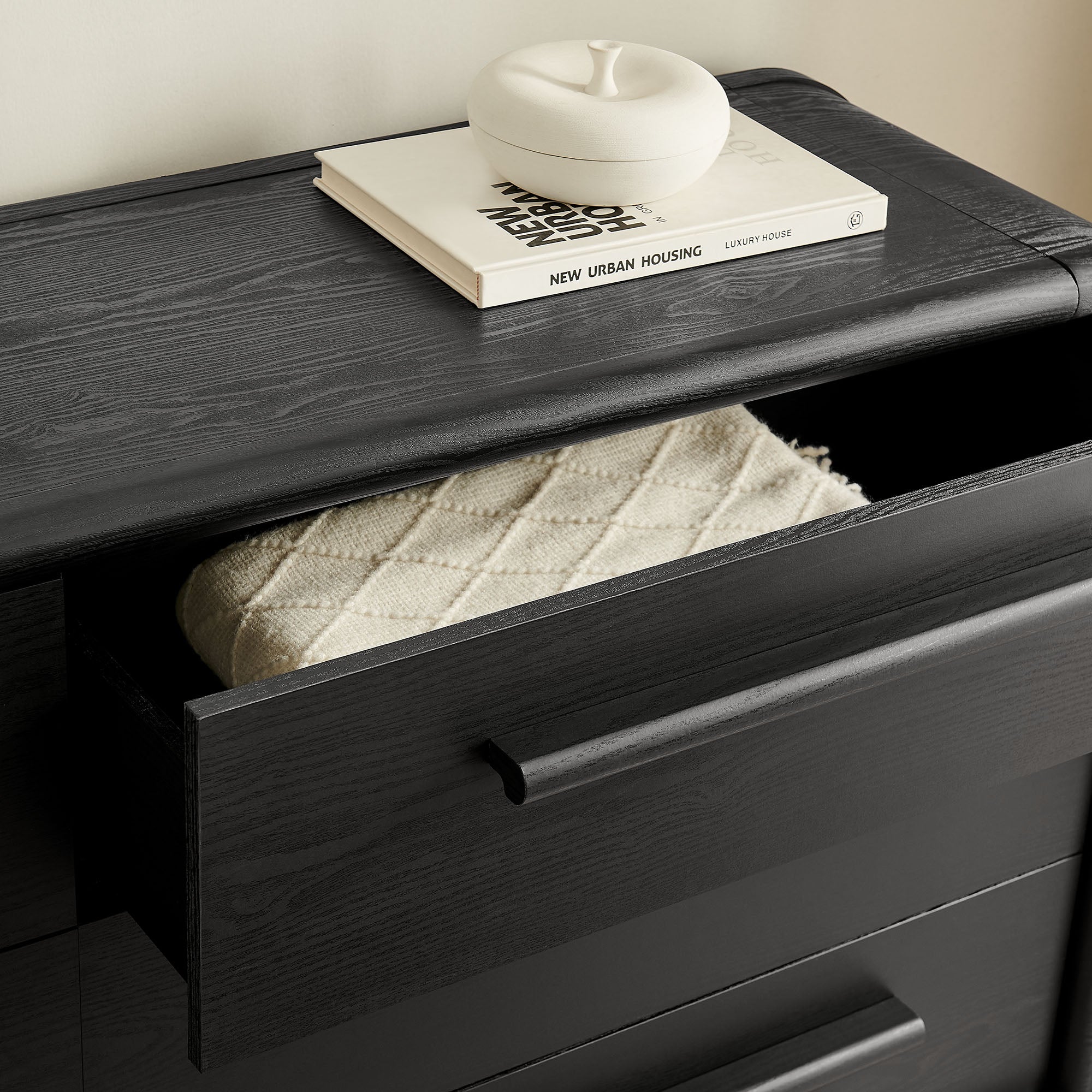 Bellamy Curved 6-Drawer Dresser