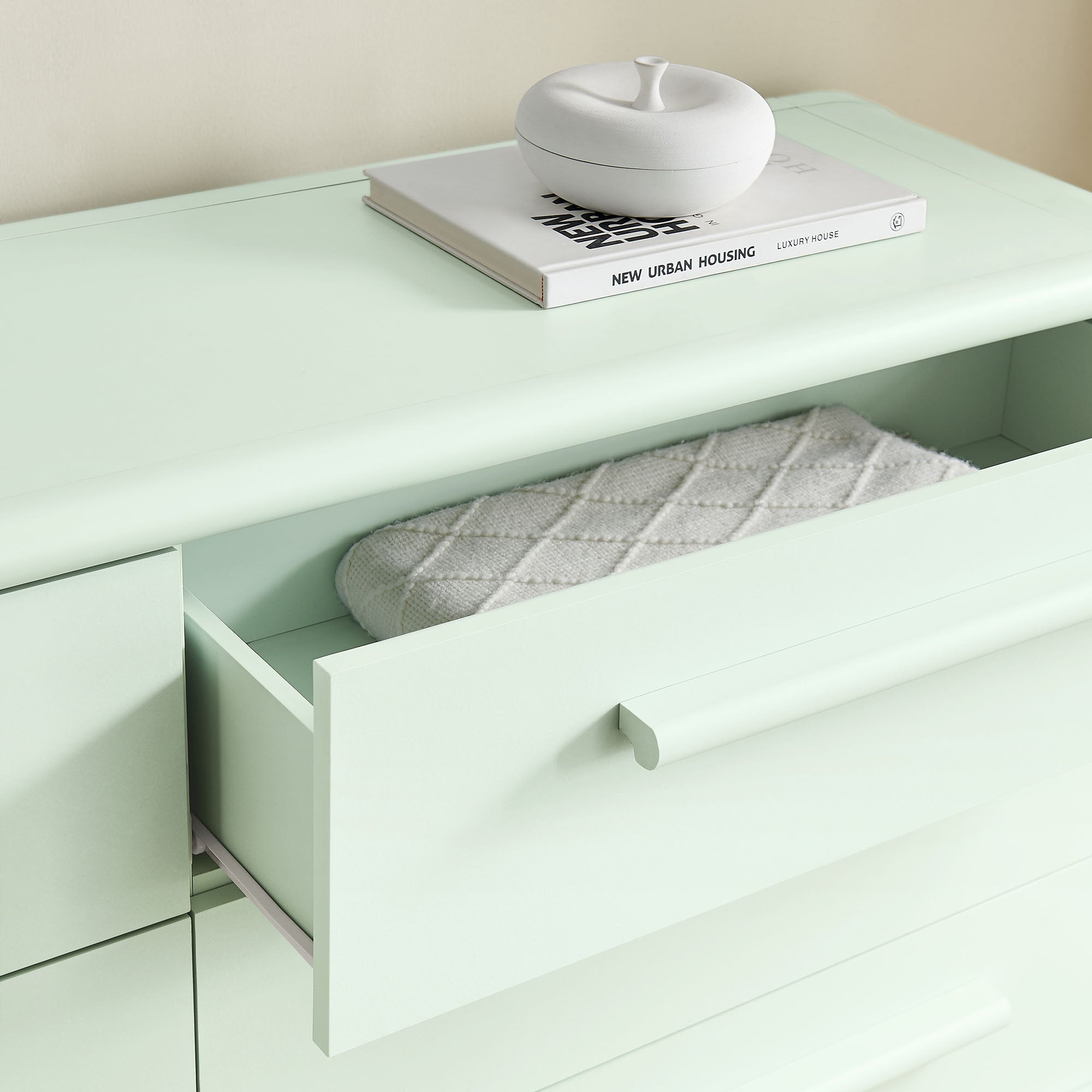 Bellamy Curved 6-Drawer Dresser