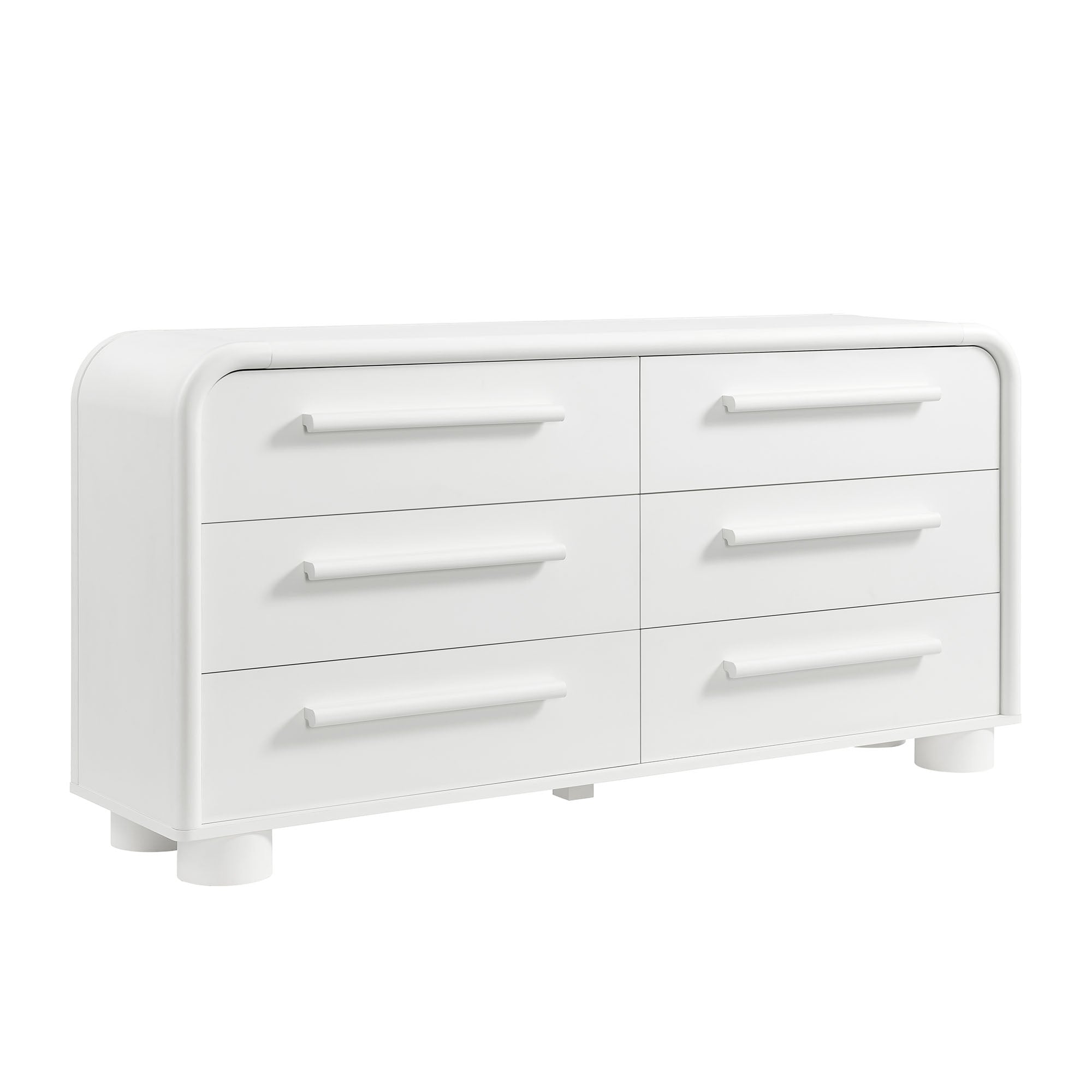 Bellamy Curved 6-Drawer Dresser