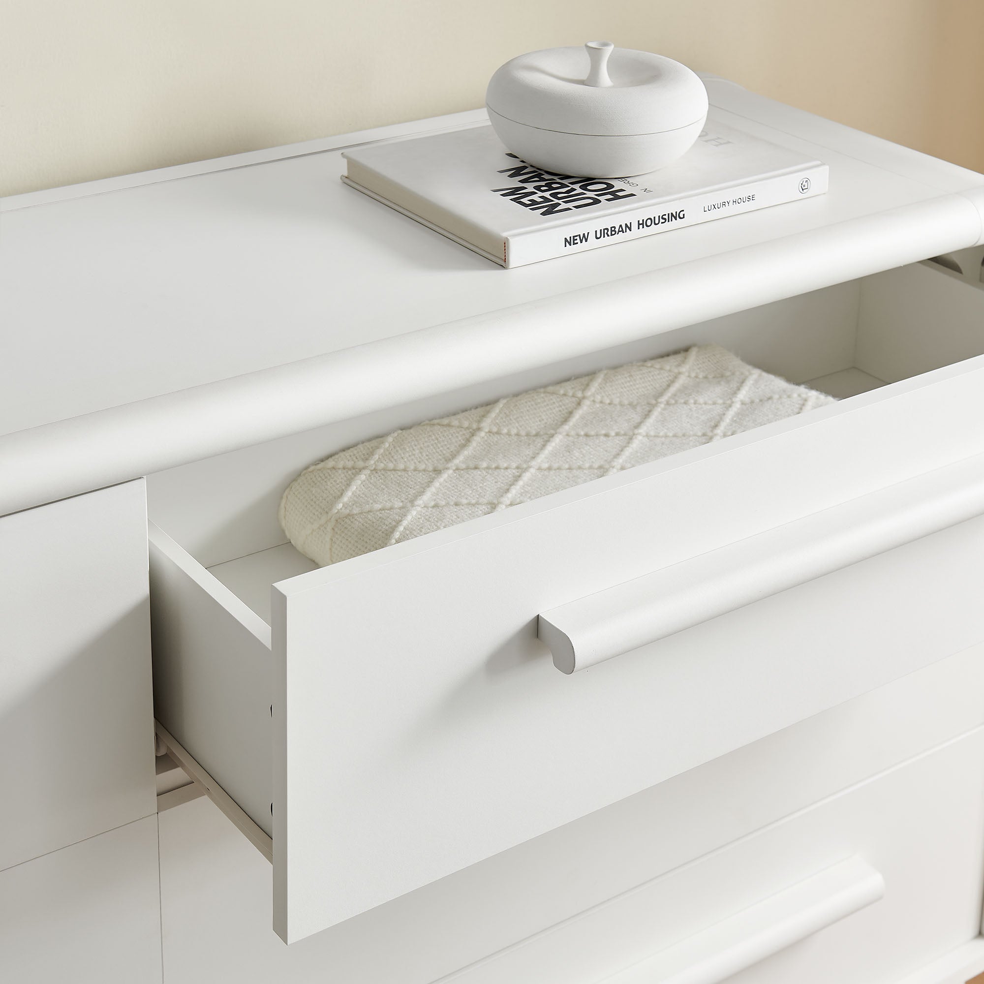 Bellamy Curved 6-Drawer Dresser