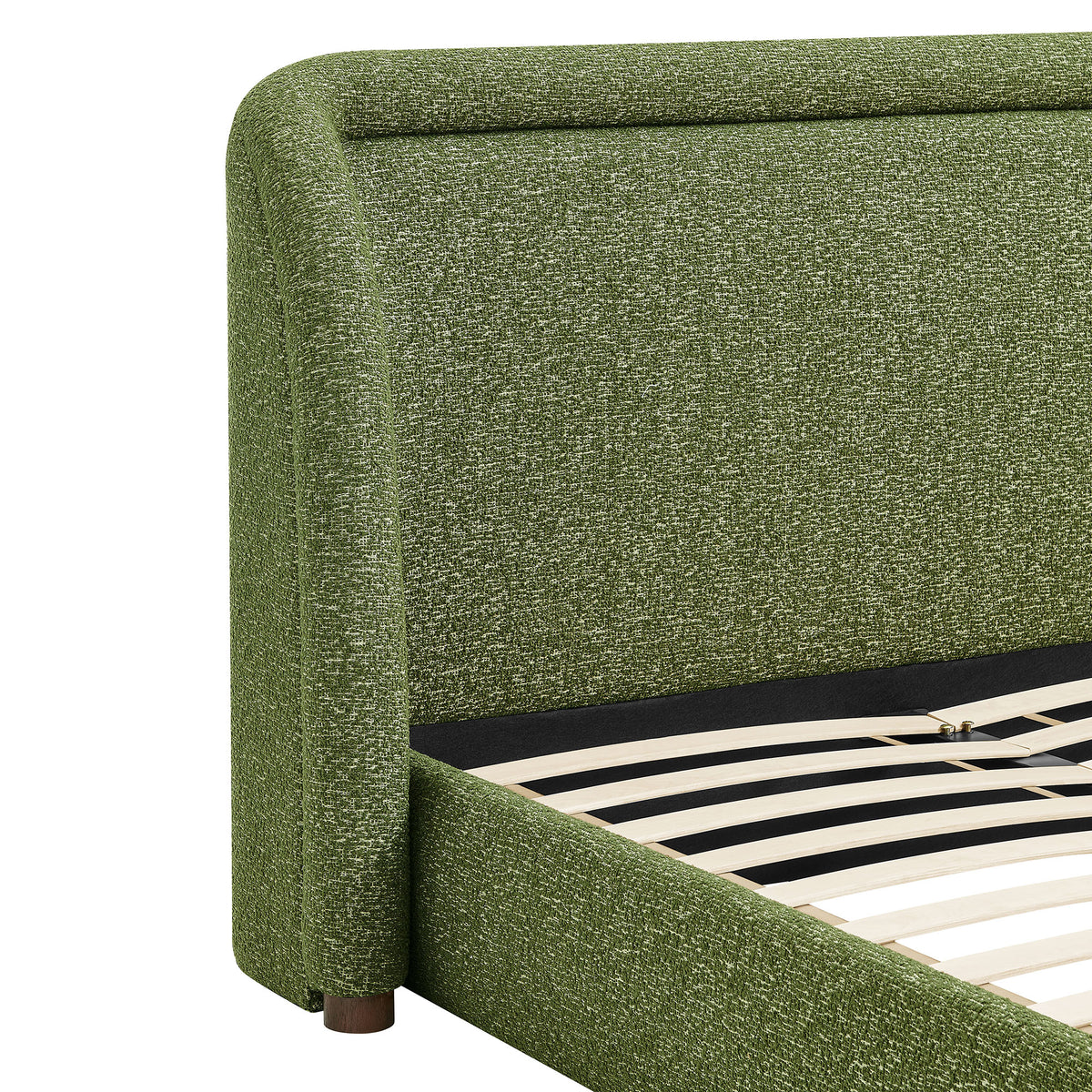 Tasmin Upholstered Fabric Platform Bed