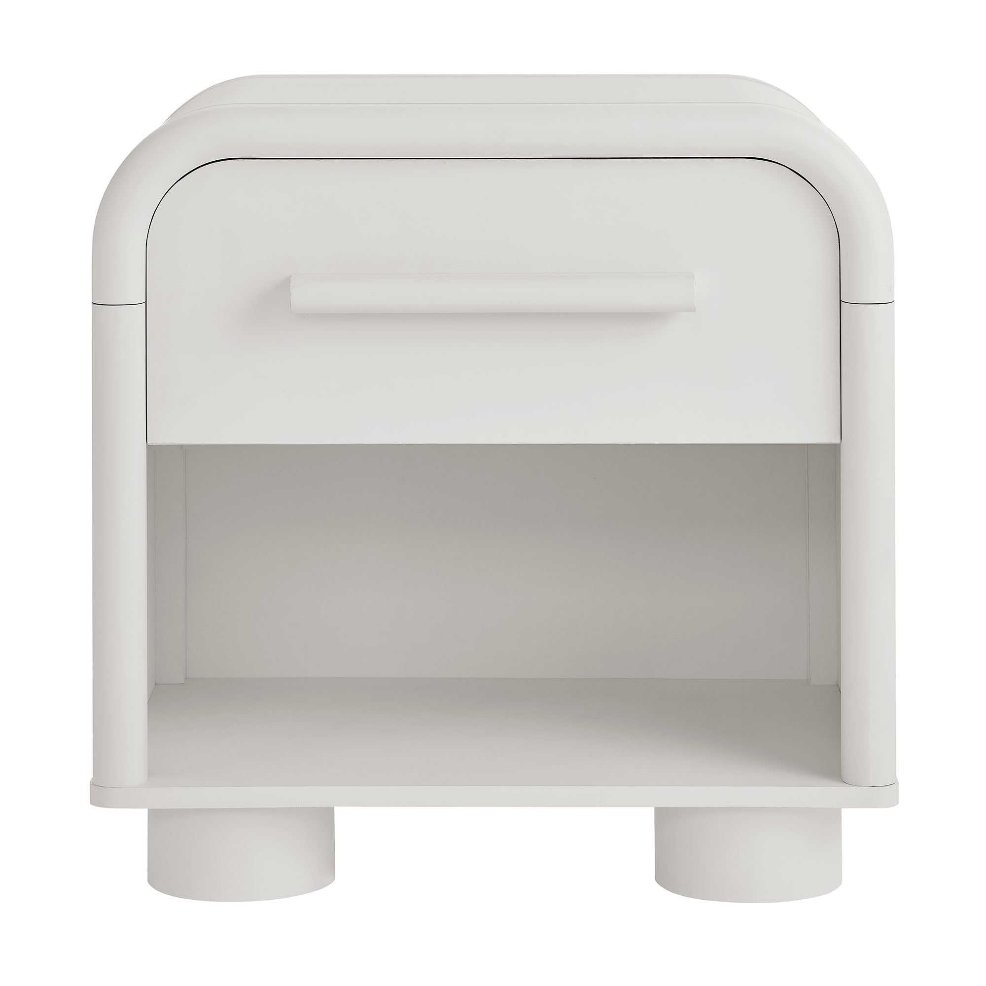 Bellamy Curved 1-Drawer Nightstand