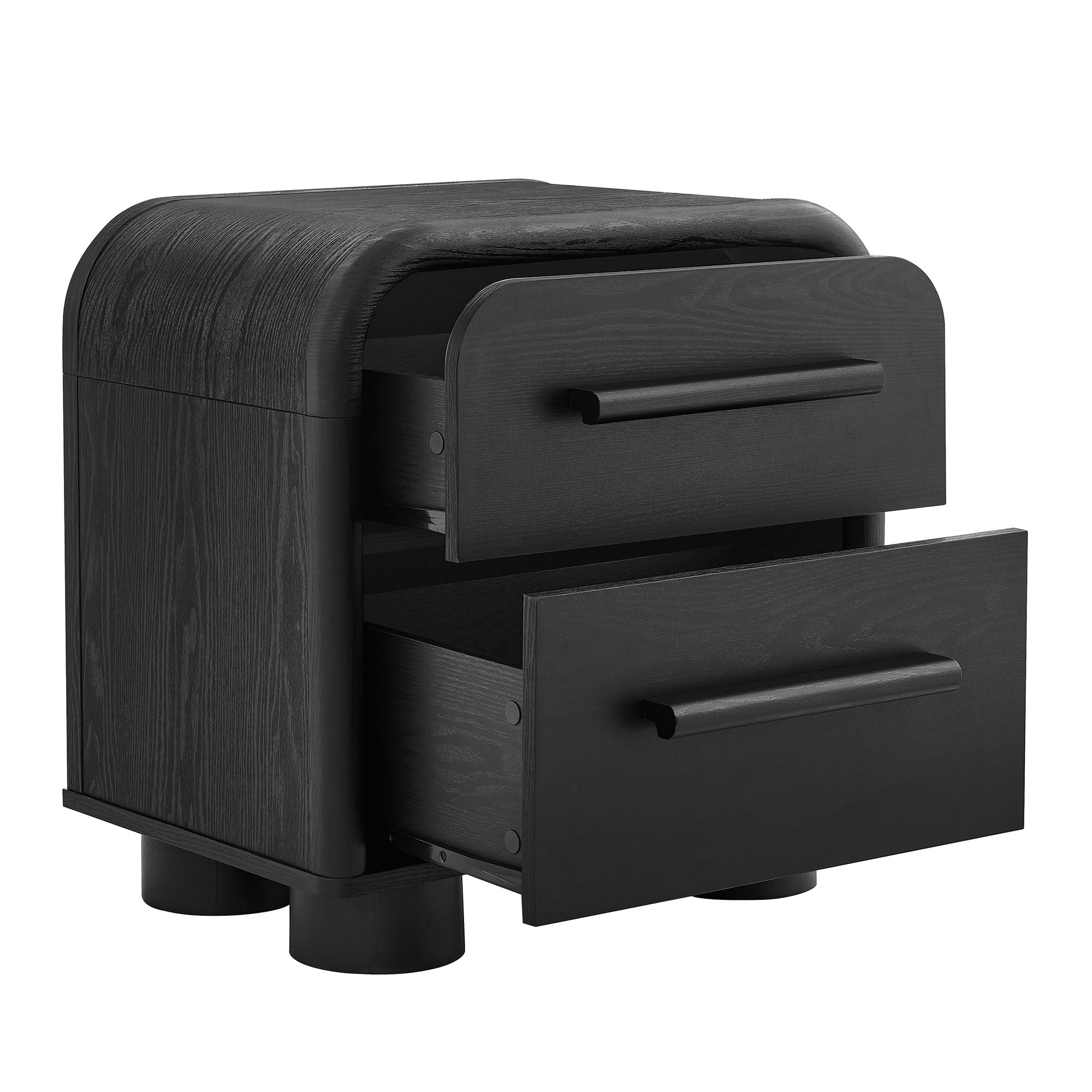 Bellamy Curved 2-Drawer Nightstand