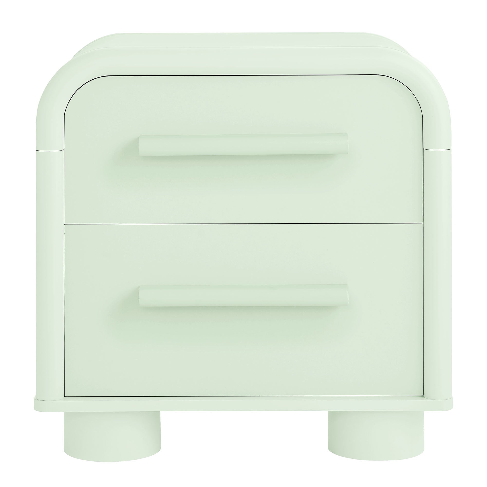 Bellamy Curved 2-Drawer Nightstand