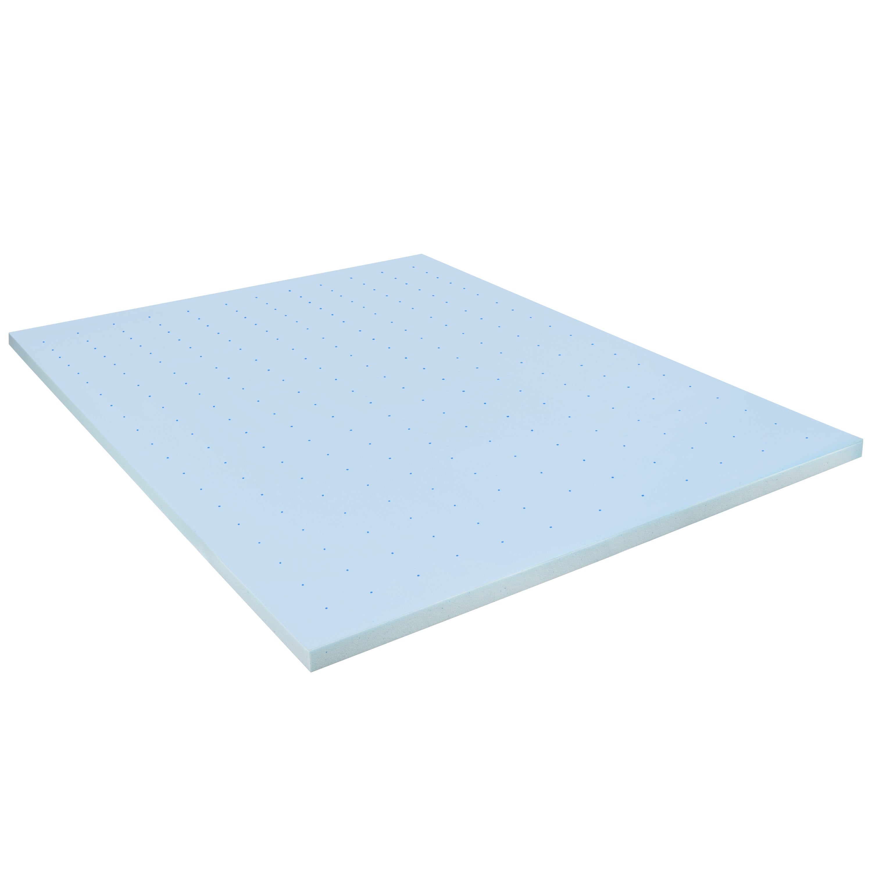 Capri Comfortable Sleep 2 inch Cooling Gel Memory Foam Mattress Topper