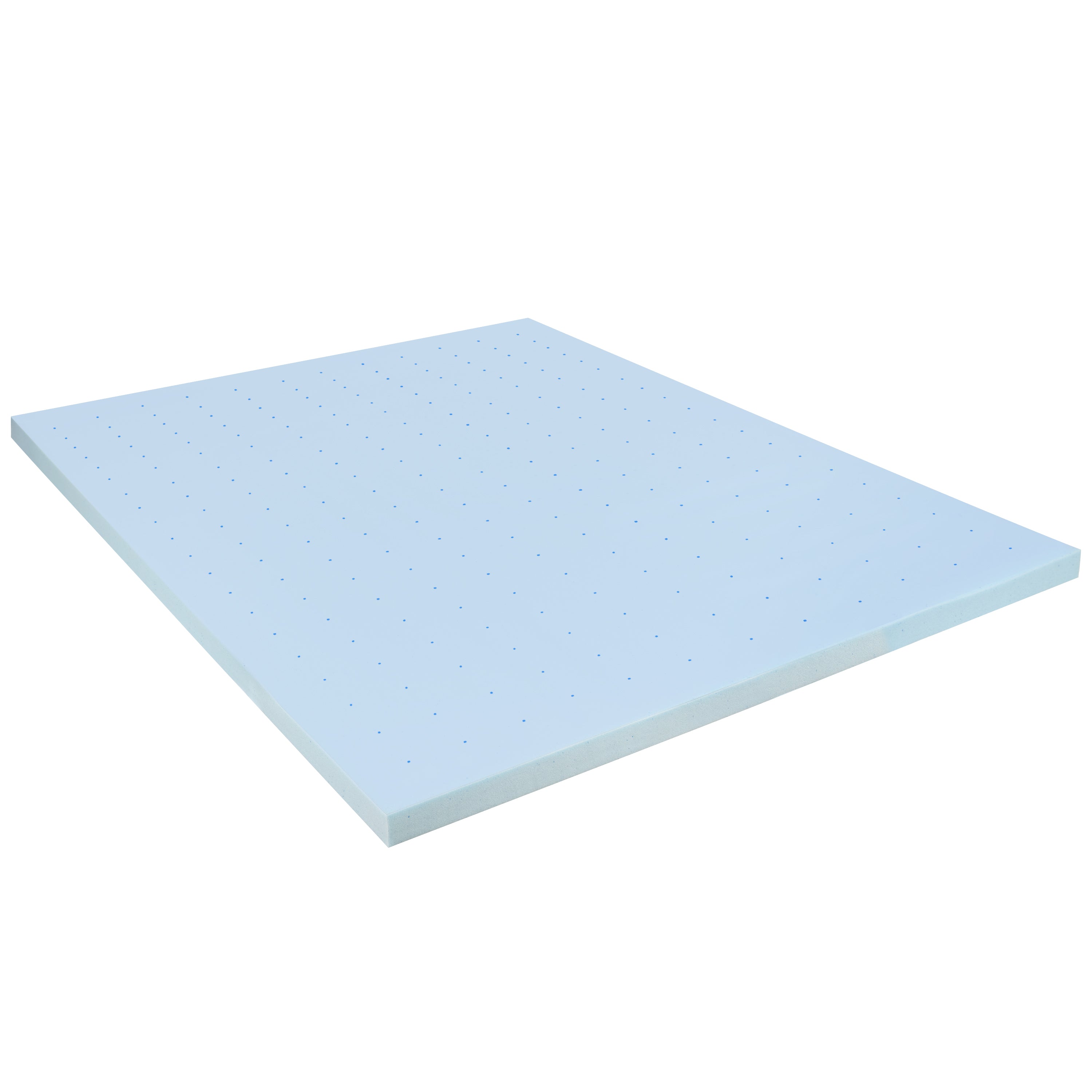 Capri Comfortable Sleep 3 inch Cooling Gel Memory Foam Mattress Topper