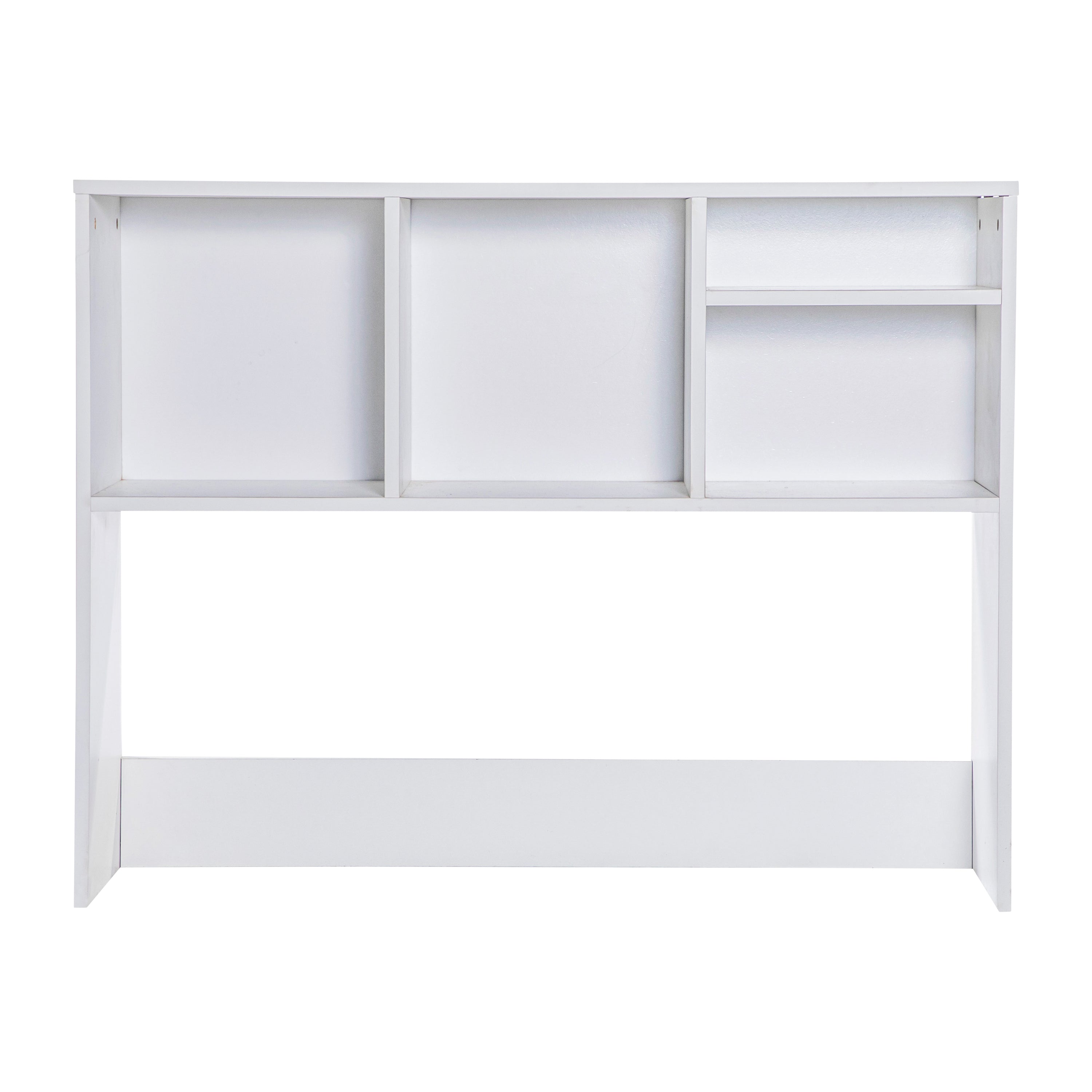 Lotus Desktop Bookshelf Storage Organizer with Multiple Cubbies