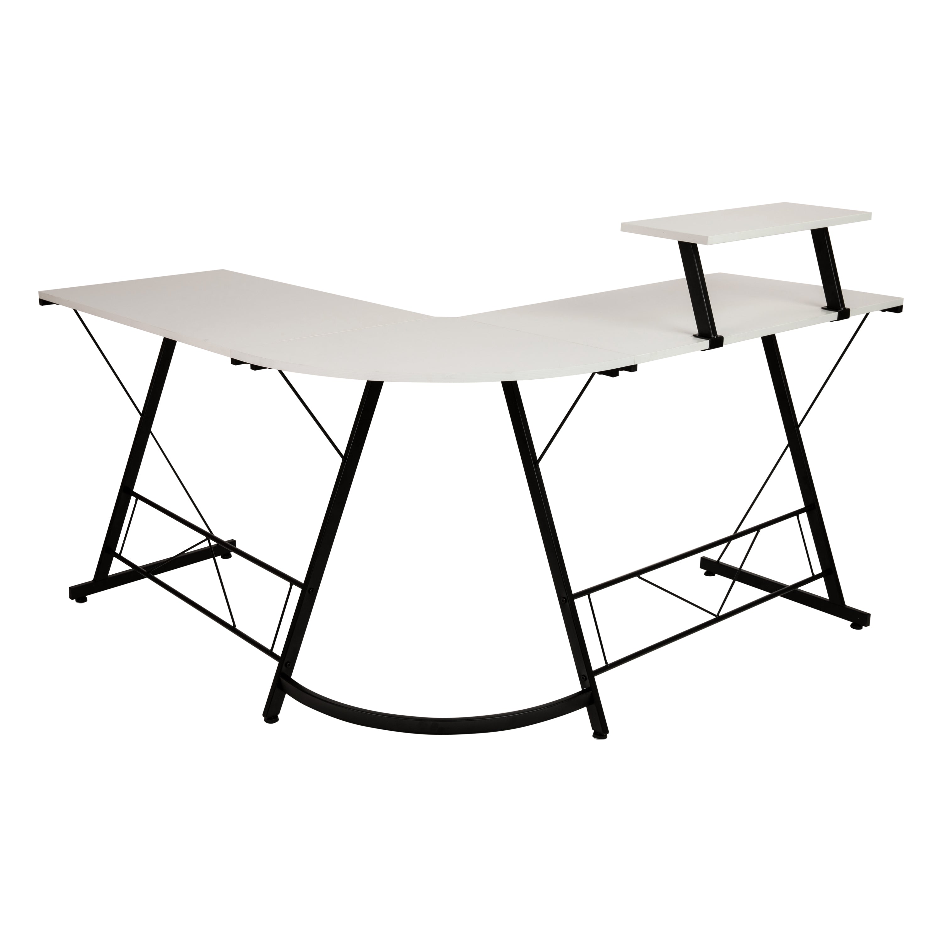 L-Shaped Desk 71.5" Computer Corner Desk, Home Office Corner Desk, Gaming Desk, Space Saving, Easy to Assemble