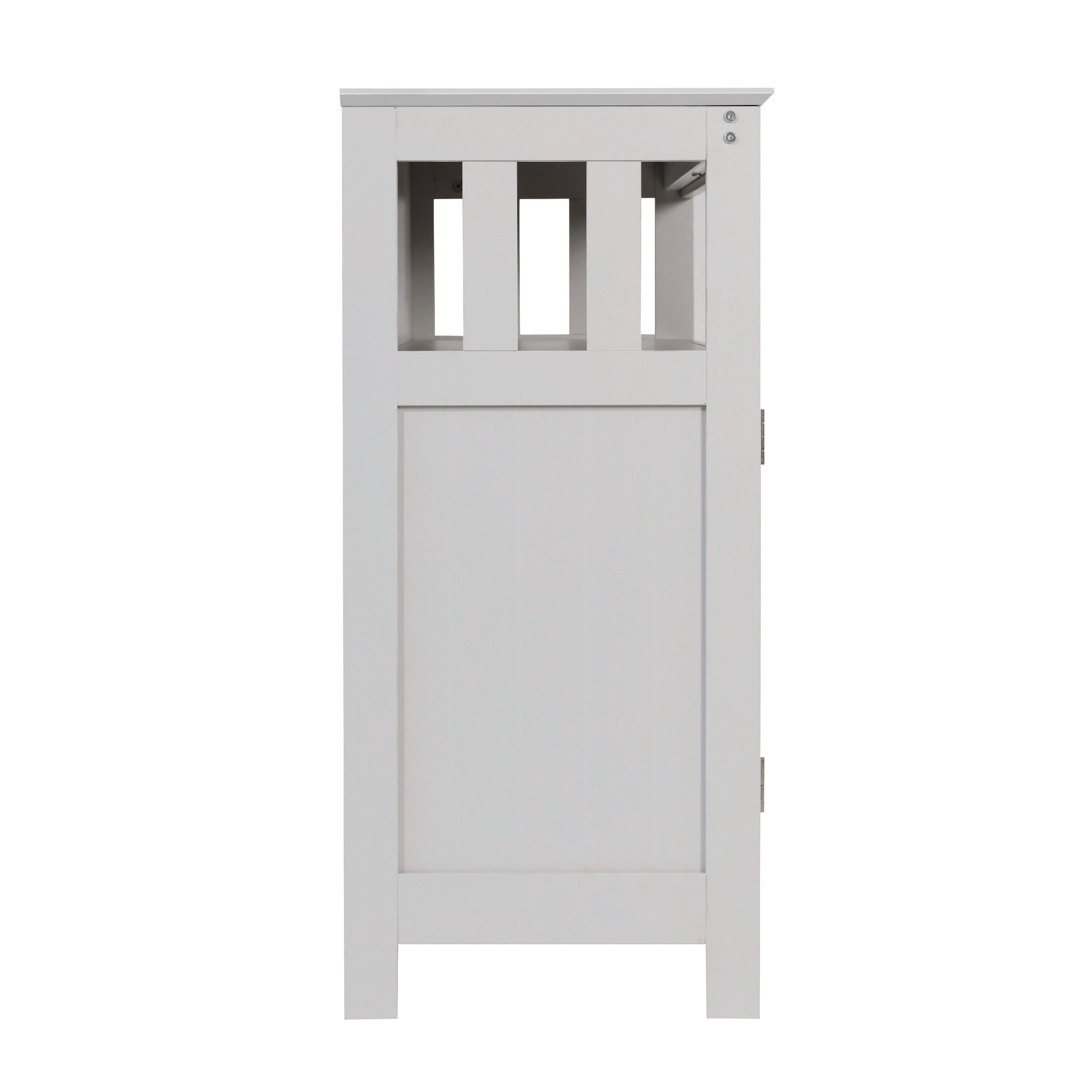 Mayfield Classic Buffet and Sideboard with Double Door Storage Cabinet and Open Storage Shelf