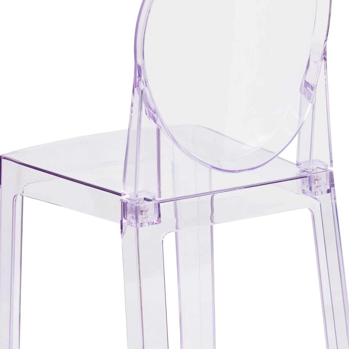 Ghost Chair with Oval Back