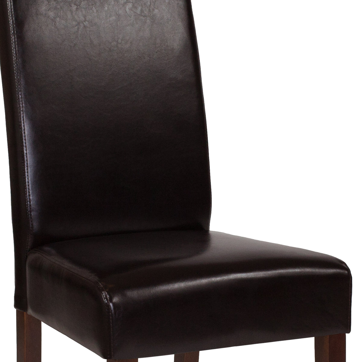Greenwich Series Upholstered Panel Back Mid-Century Parsons Dining Chairs