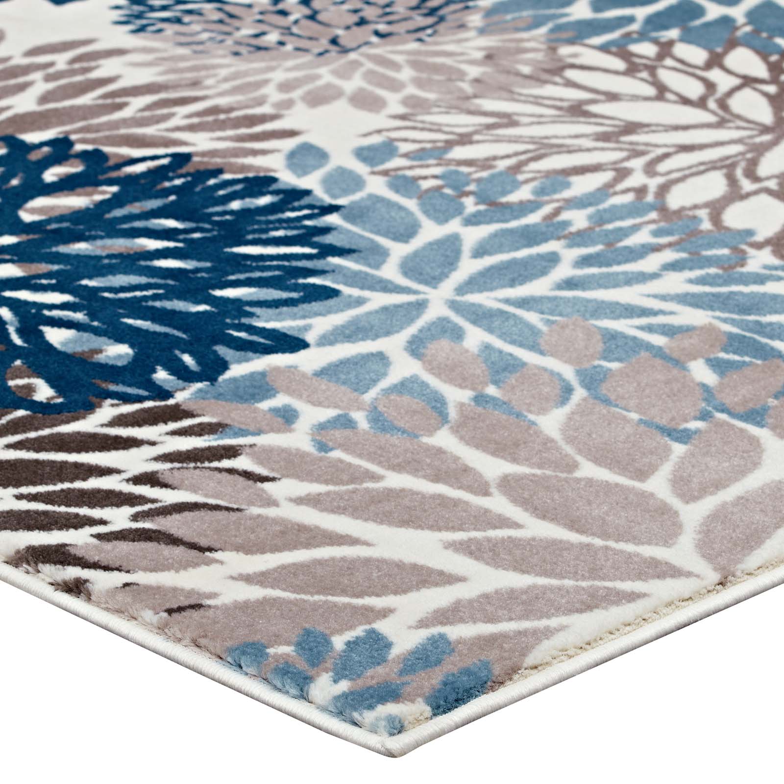 Calithea Vintage Classic Abstract Floral 4x6 Area Rug-Area Rug-Modway-Wall2Wall Furnishings