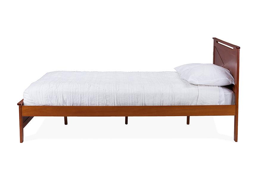 Demitasse Wood Contemporary Bed