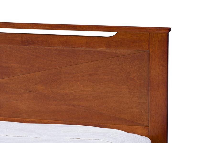 Demitasse Wood Contemporary Bed