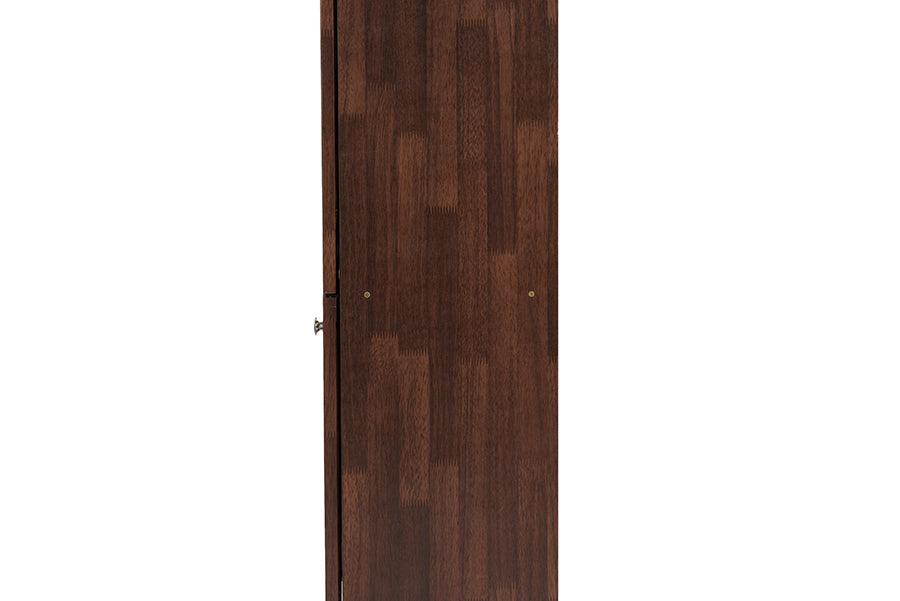 Fernanda Modern and Contemporary 4-Door Wooden Entryway Shoes Storage Tall Cabinet