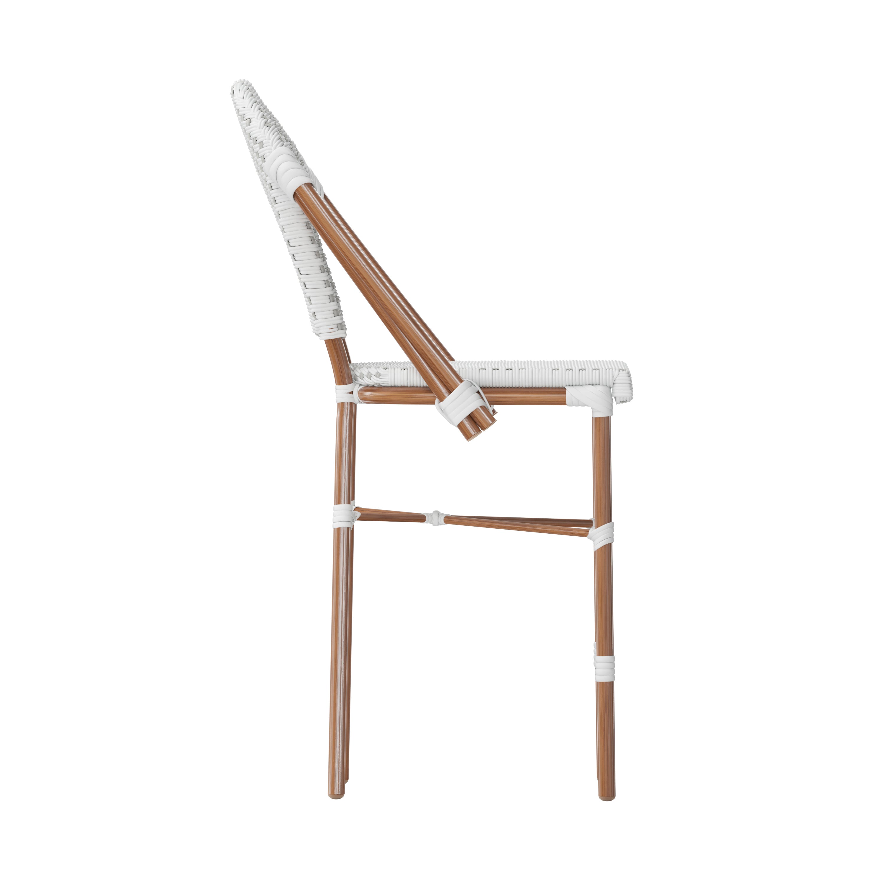Lourdes Stackable Indoor/Outdoor Bistro 26" High Counter Height Stool
