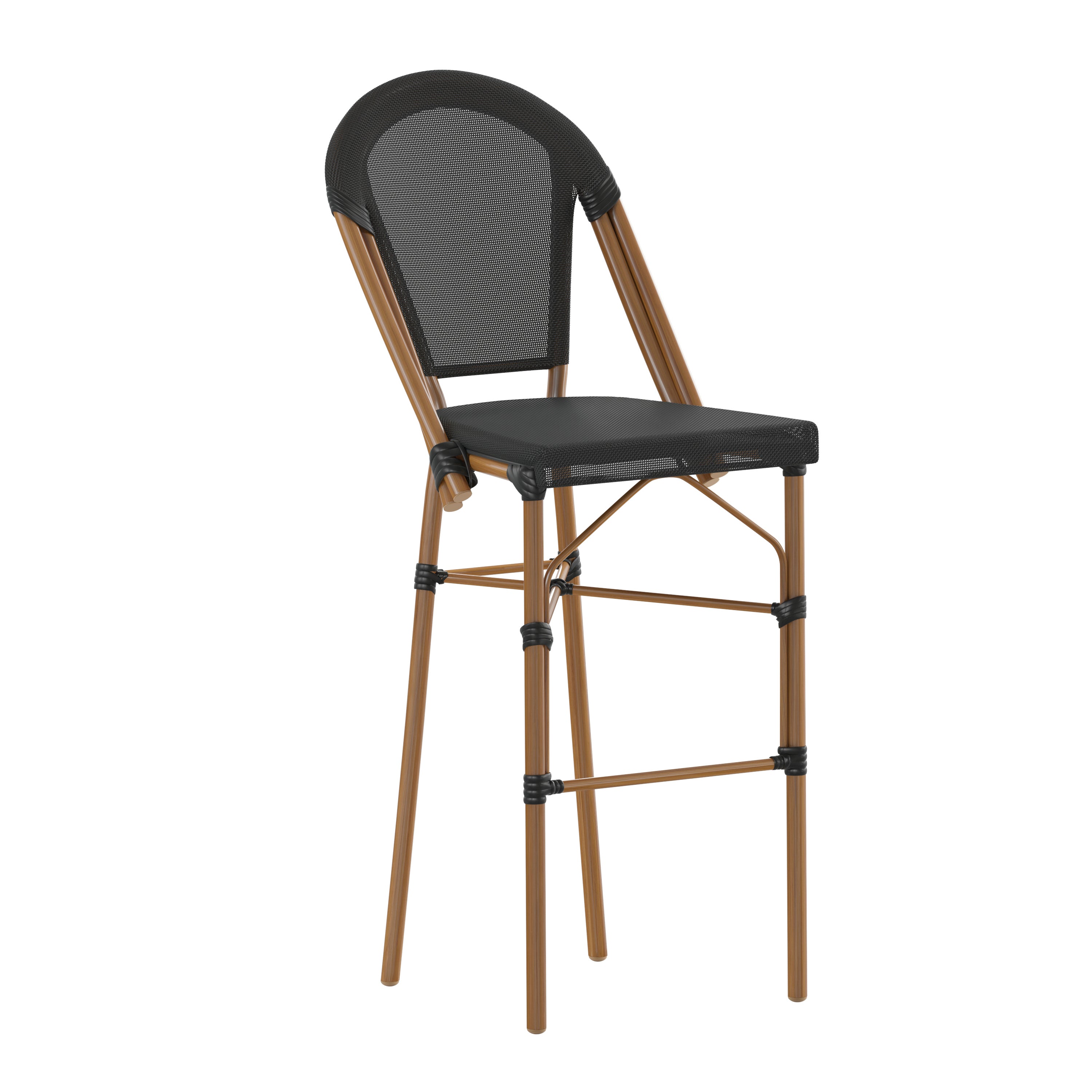Marseille Stackable Indoor/Outdoor Bistro 30" High Barstool,